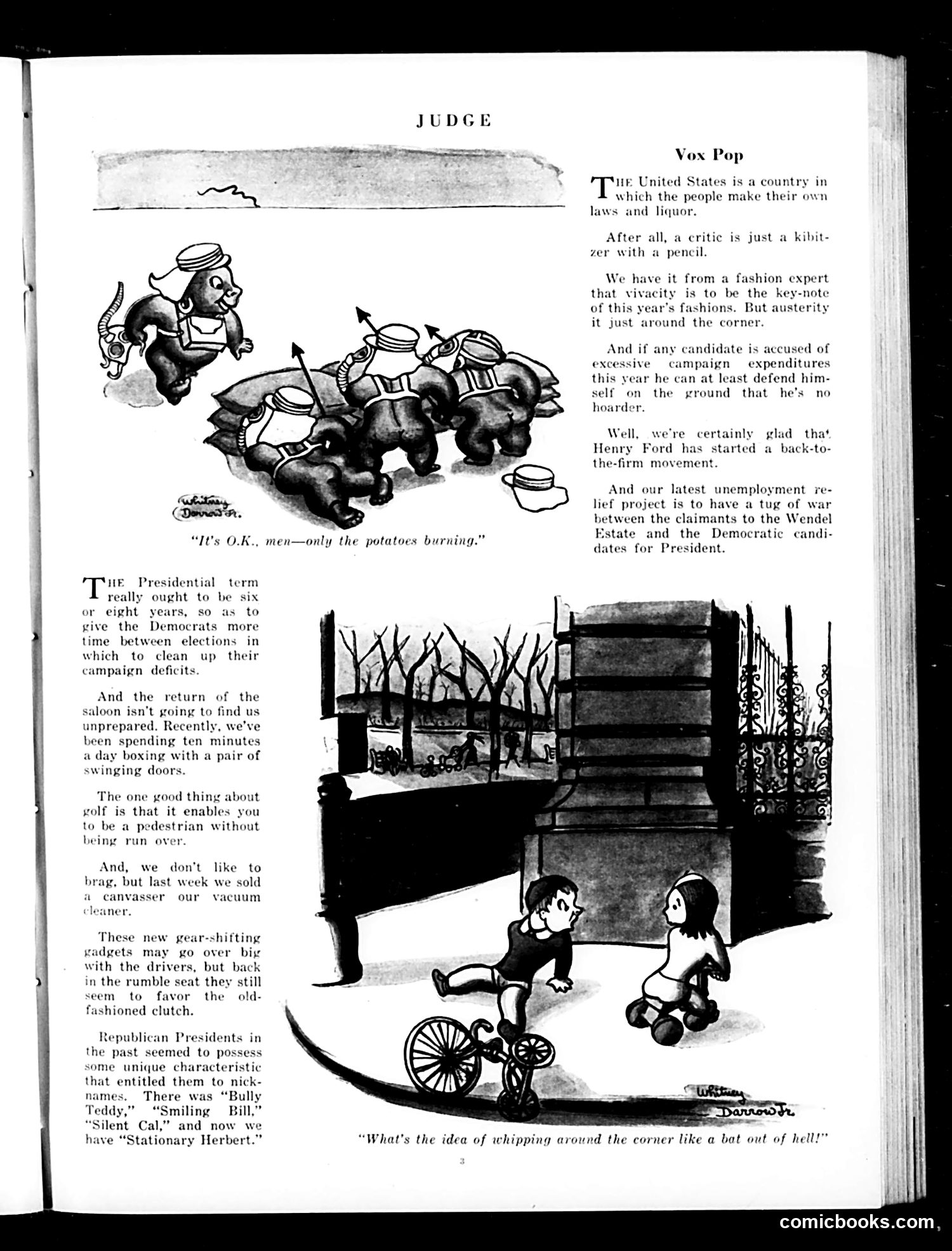 Judge — April 9, 1932 — page 5: Judge, 1932-04-09