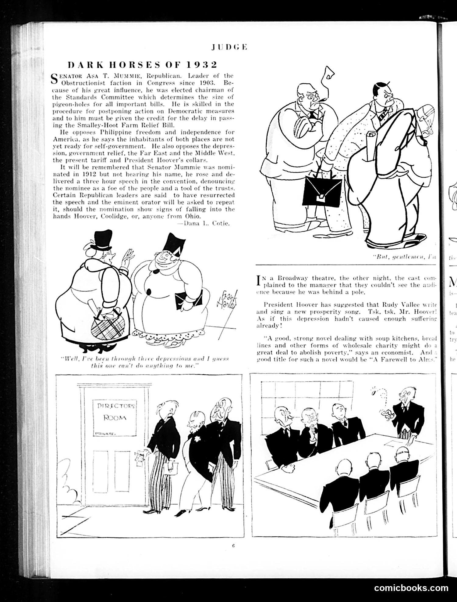 Judge — April 23, 1932 — page 8: Judge, 1932-04-23