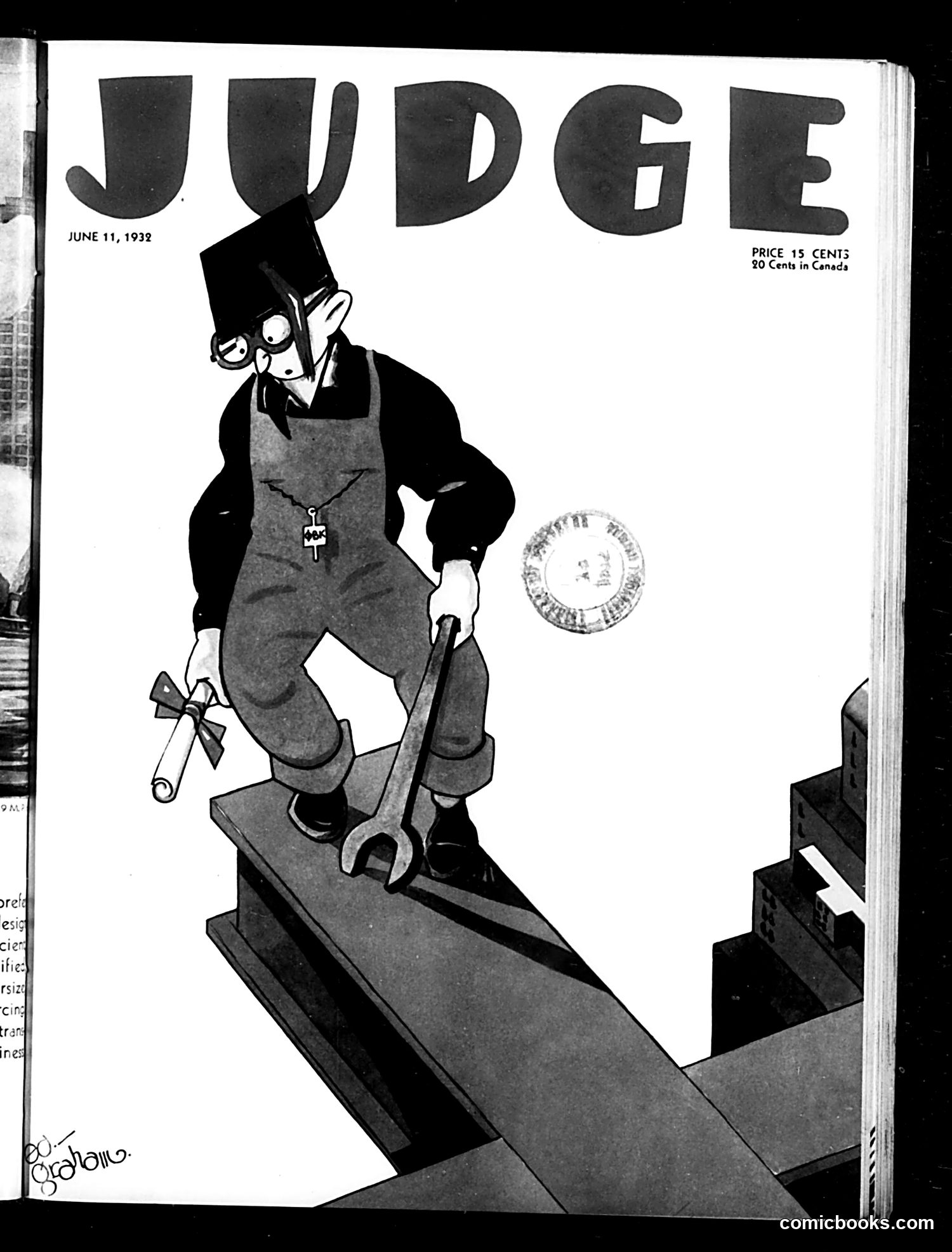 Judge — June 11, 1932 — page 1: Judge, 1932-06-11