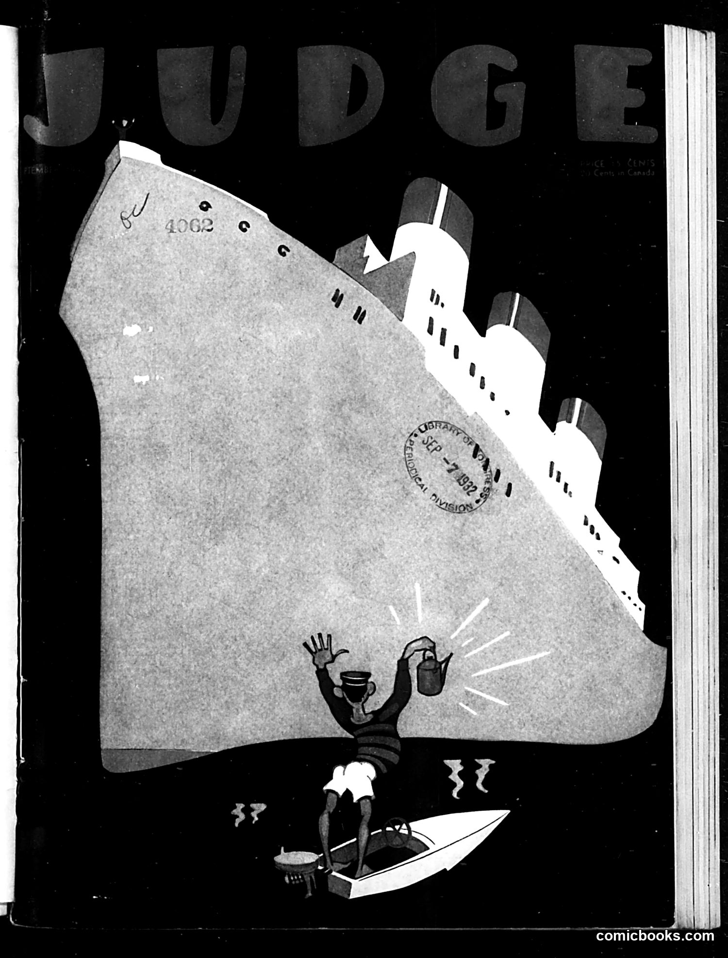 Judge — September 1932 — page 1: Judge, 1932-09