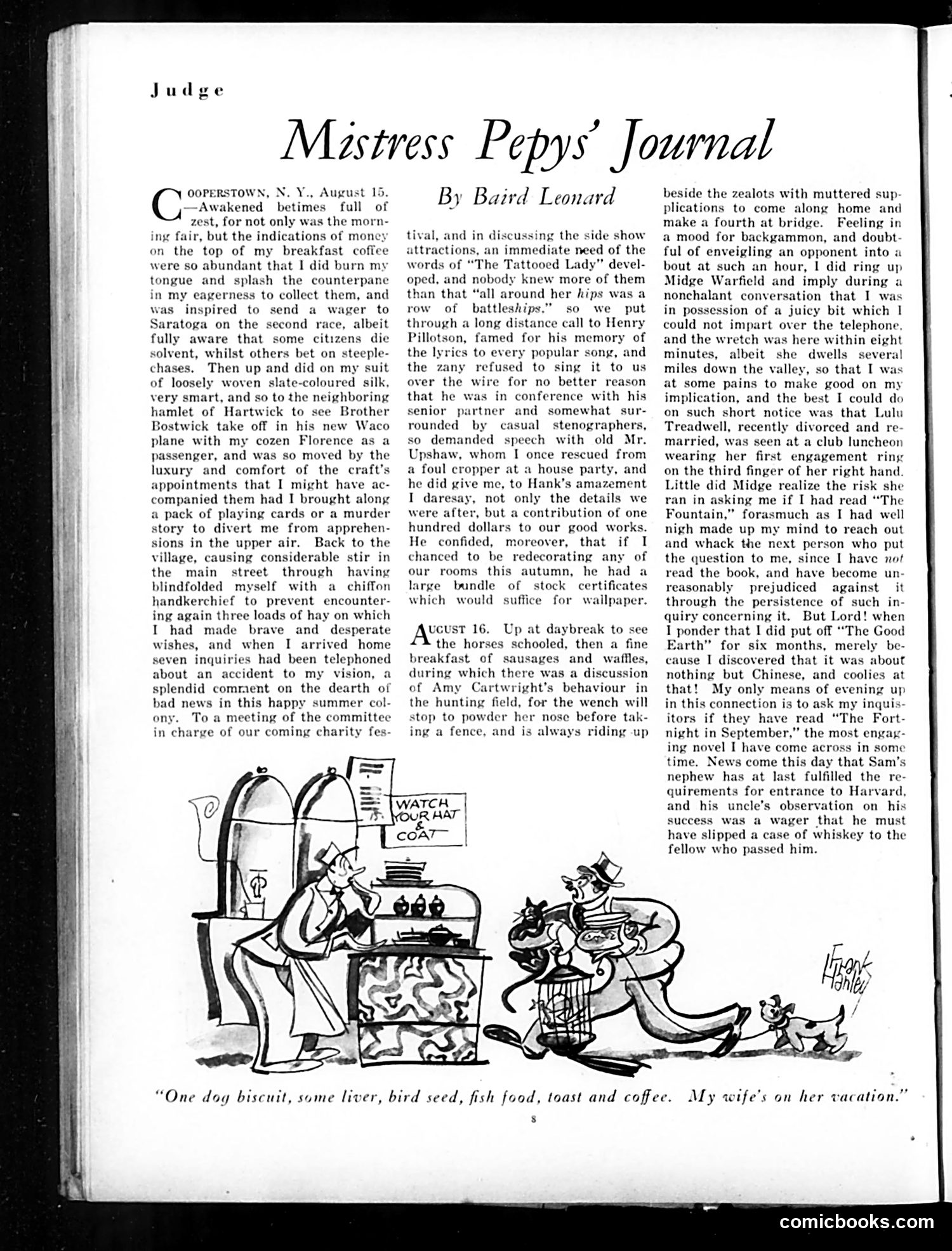 Judge — September 1932 — page 10: Judge, 1932-09