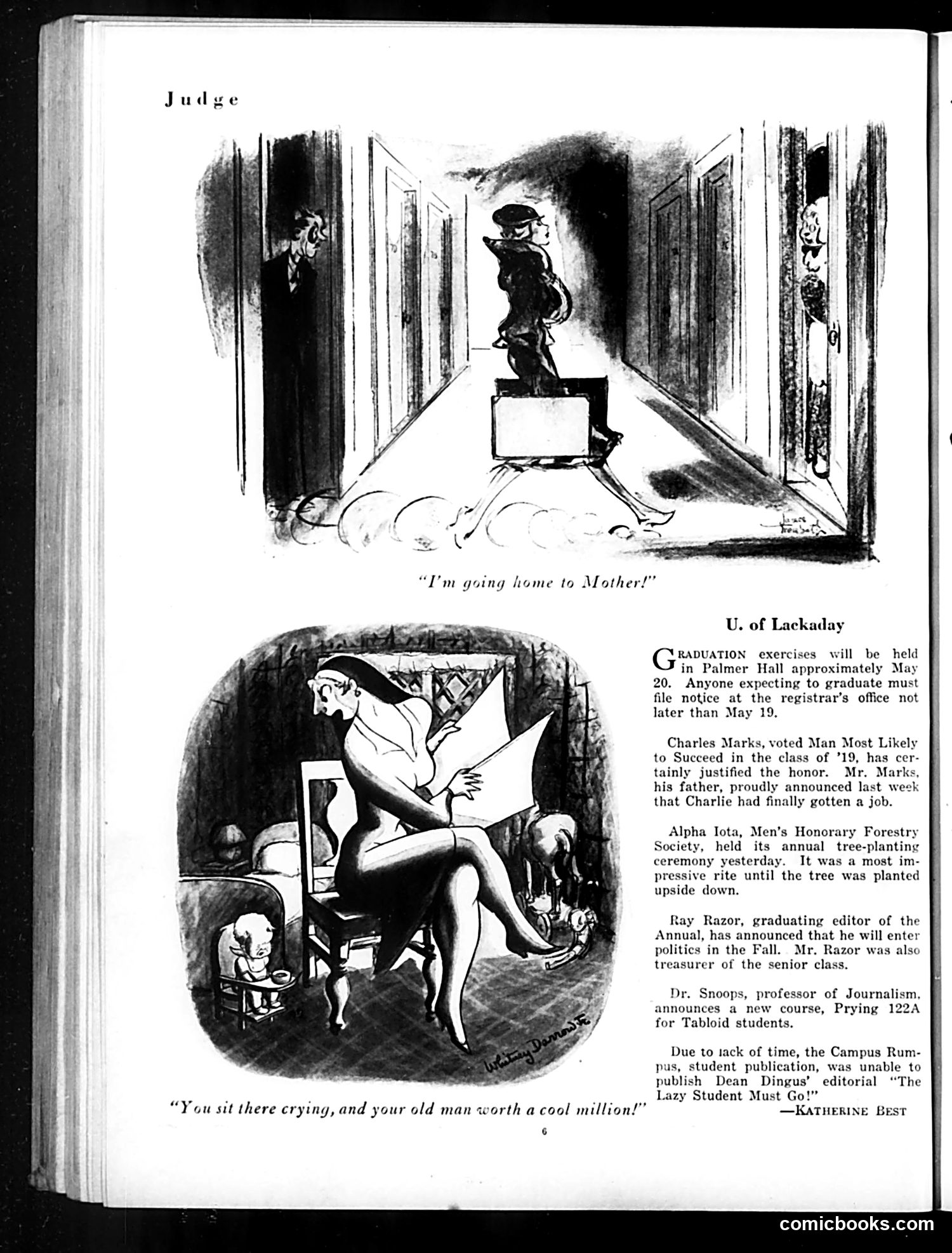 Judge — November 1932 — page 8: Judge, 1932-11