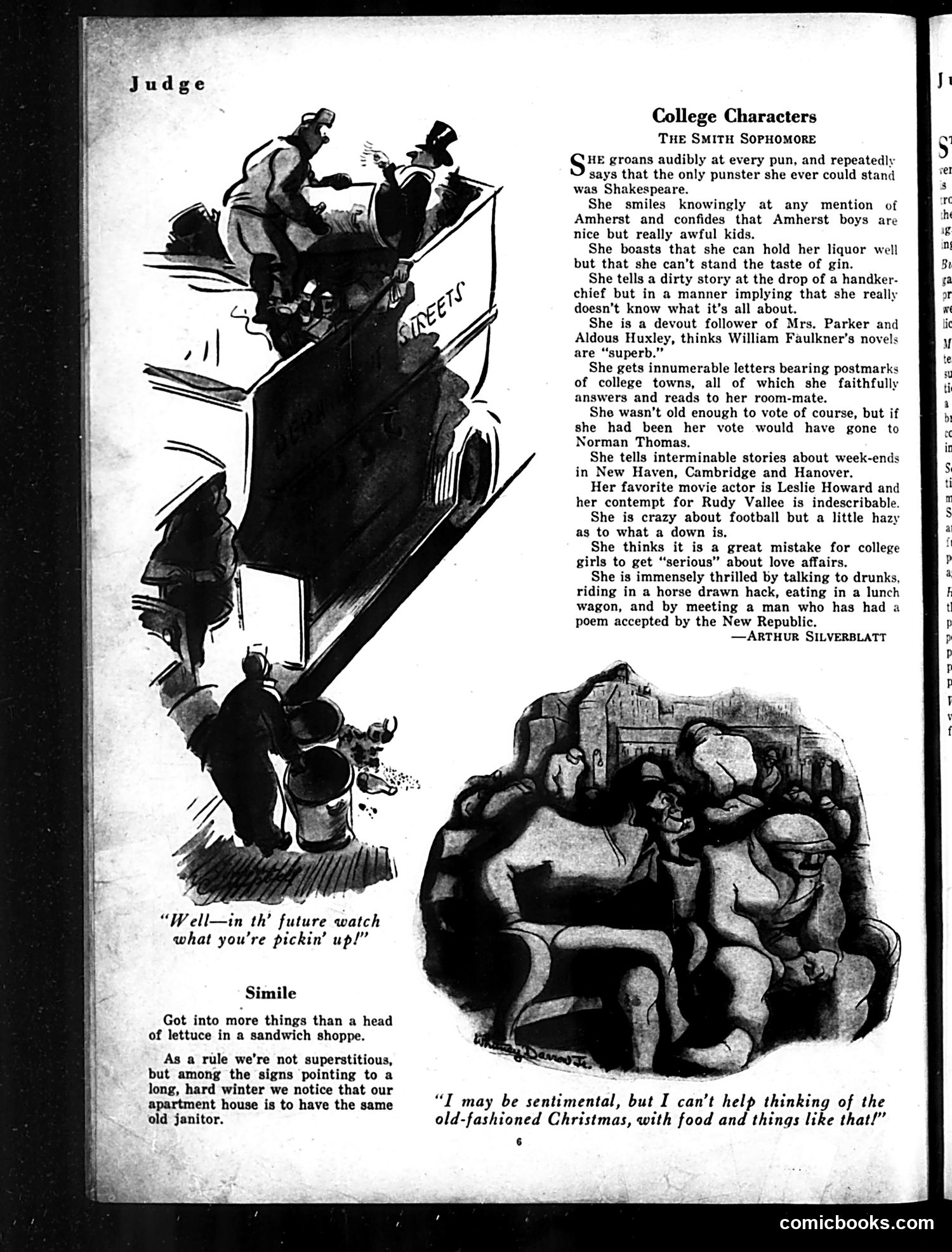 Judge — December 1932 — page 8: Judge, 1932-12