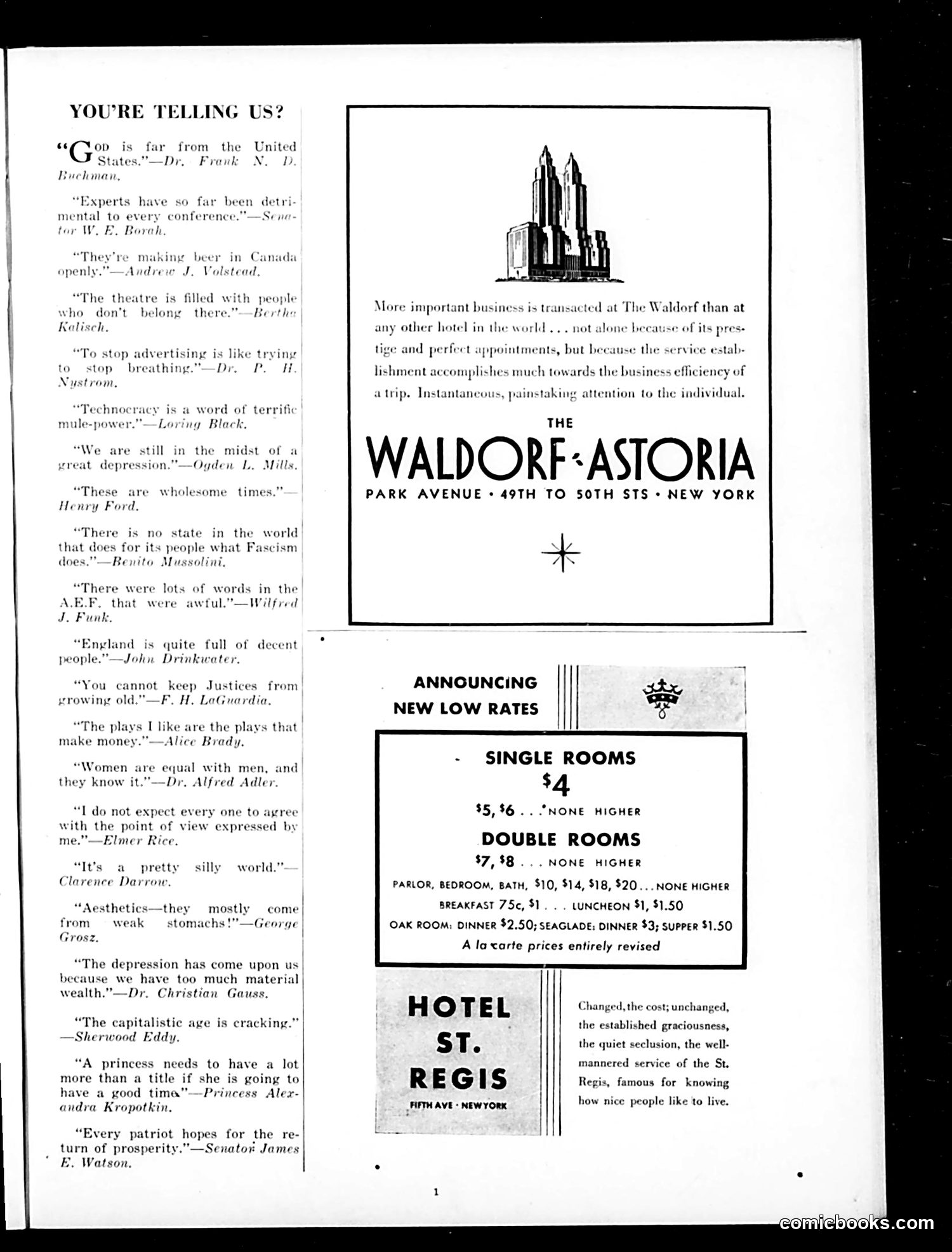 Judge — March 1933 — page 3: Judge, 1933-03