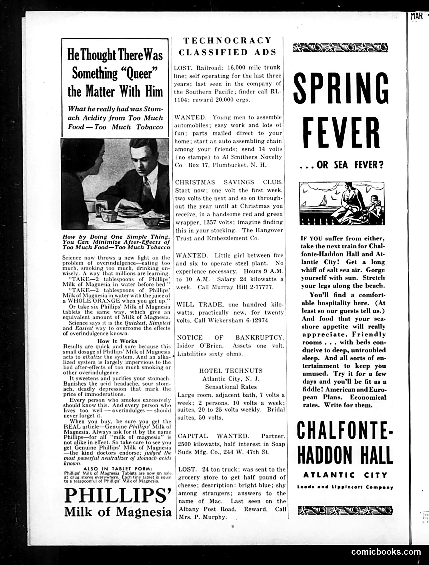 Judge — March 1933 — page 4: Judge, 1933-03