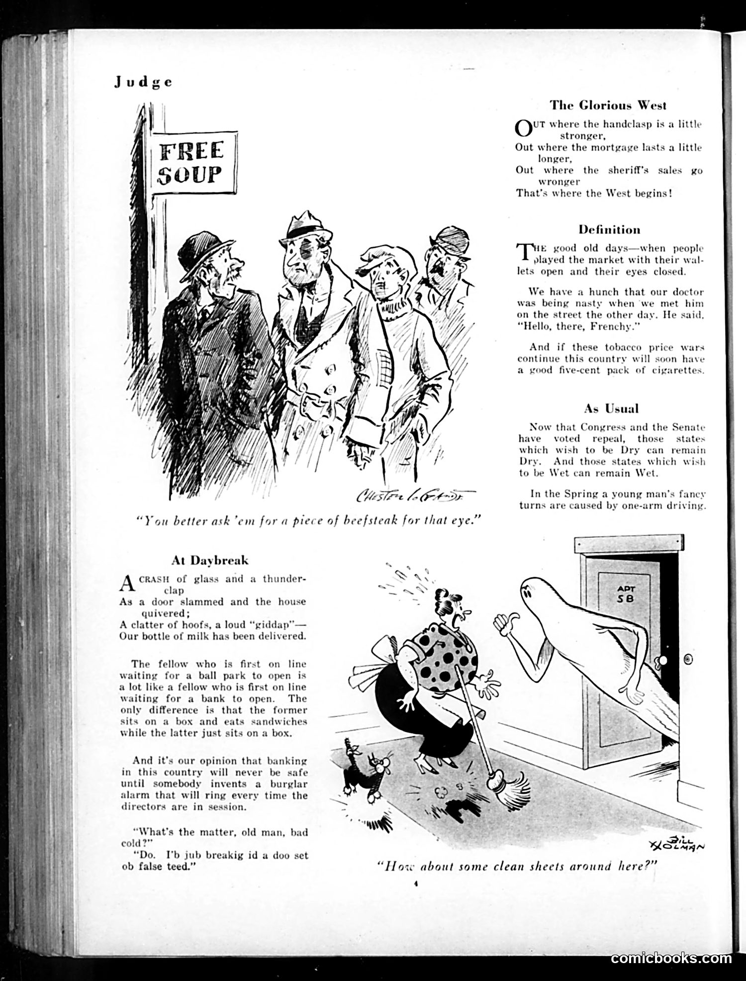 Judge — April 1933 — page 6: Judge, 1933-04