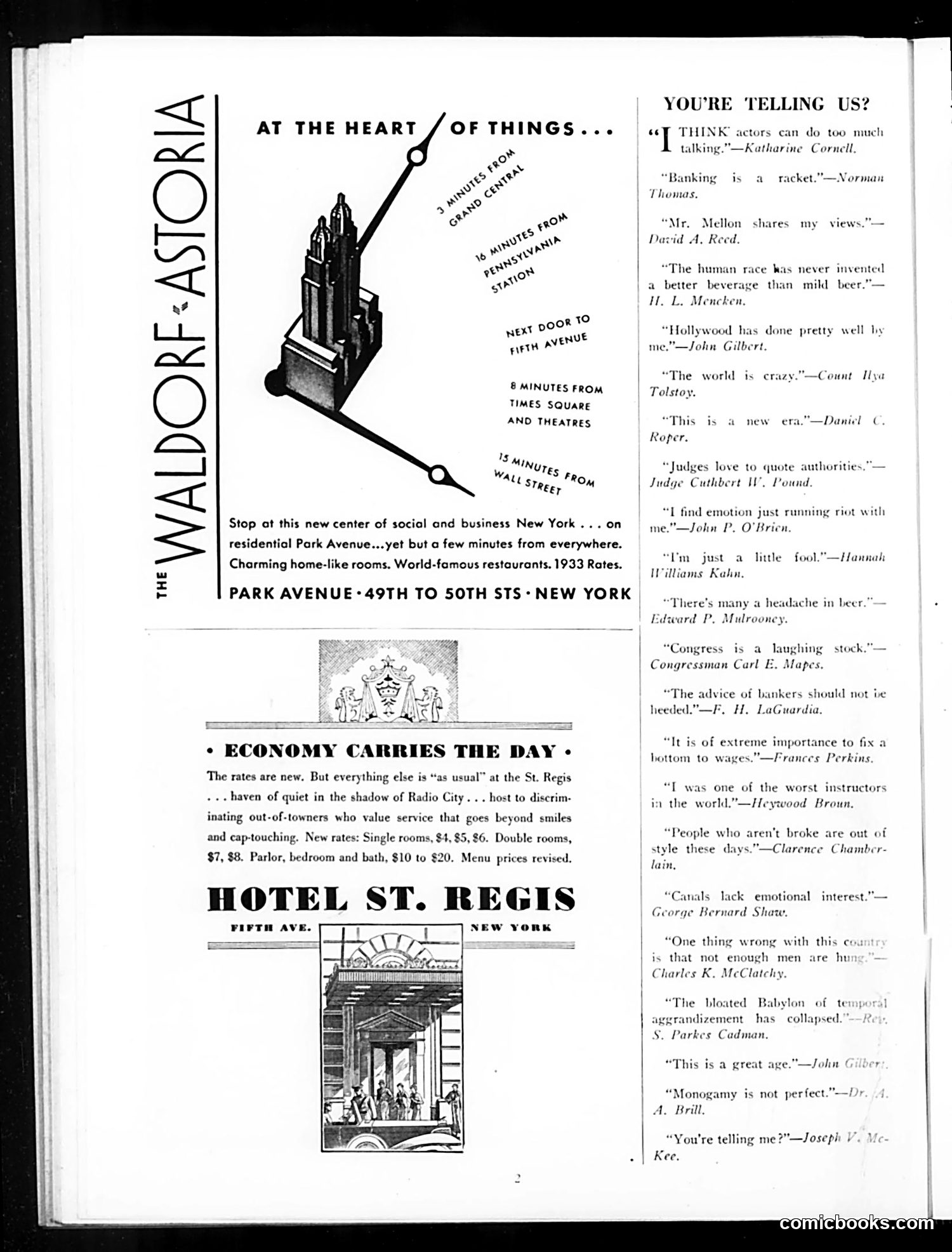 Judge — June 1933 — page 4: Judge, 1933-06