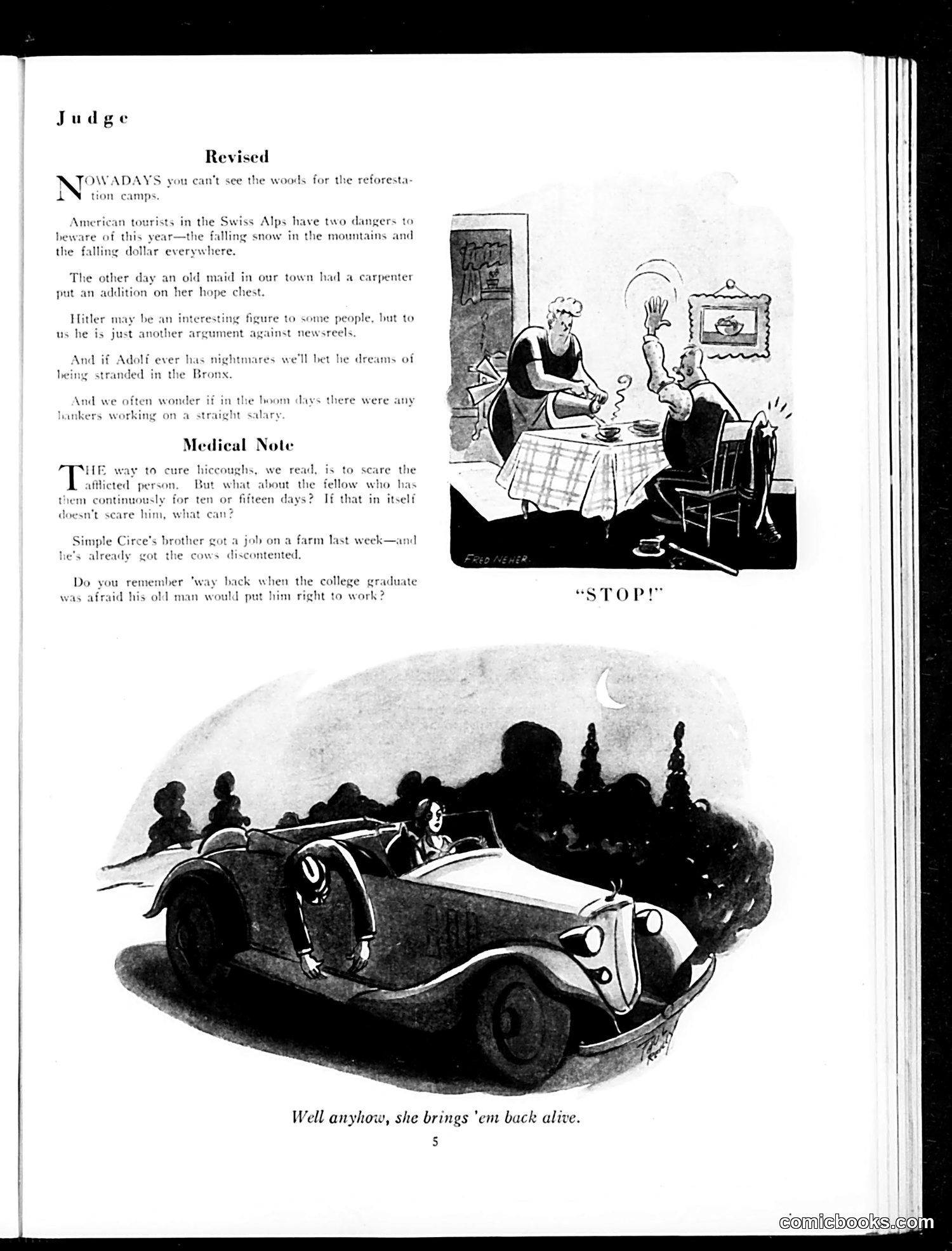 Judge — June 1933 — page 7: Judge, 1933-06