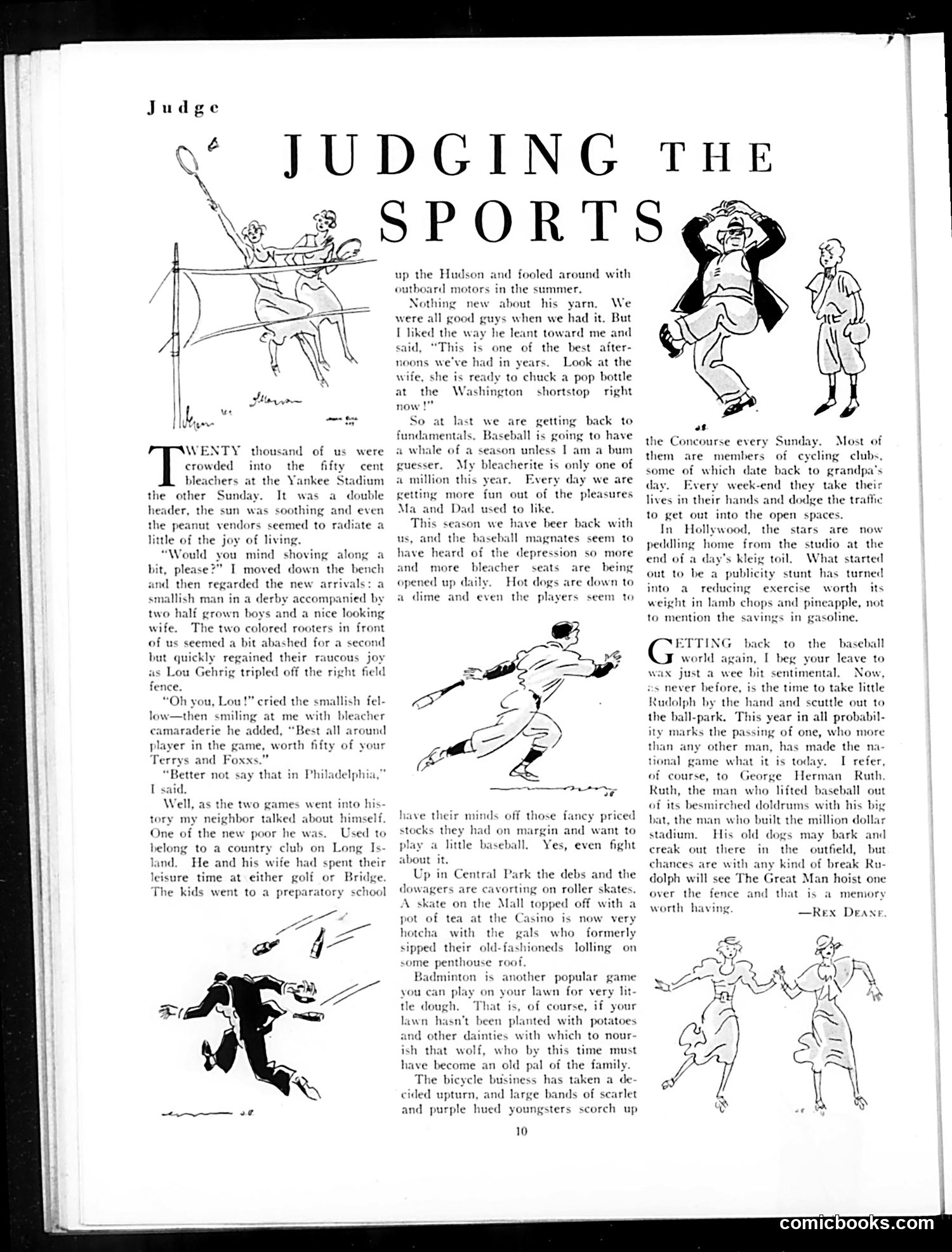 Judge — June 1933 — page 12: Judge, 1933-06