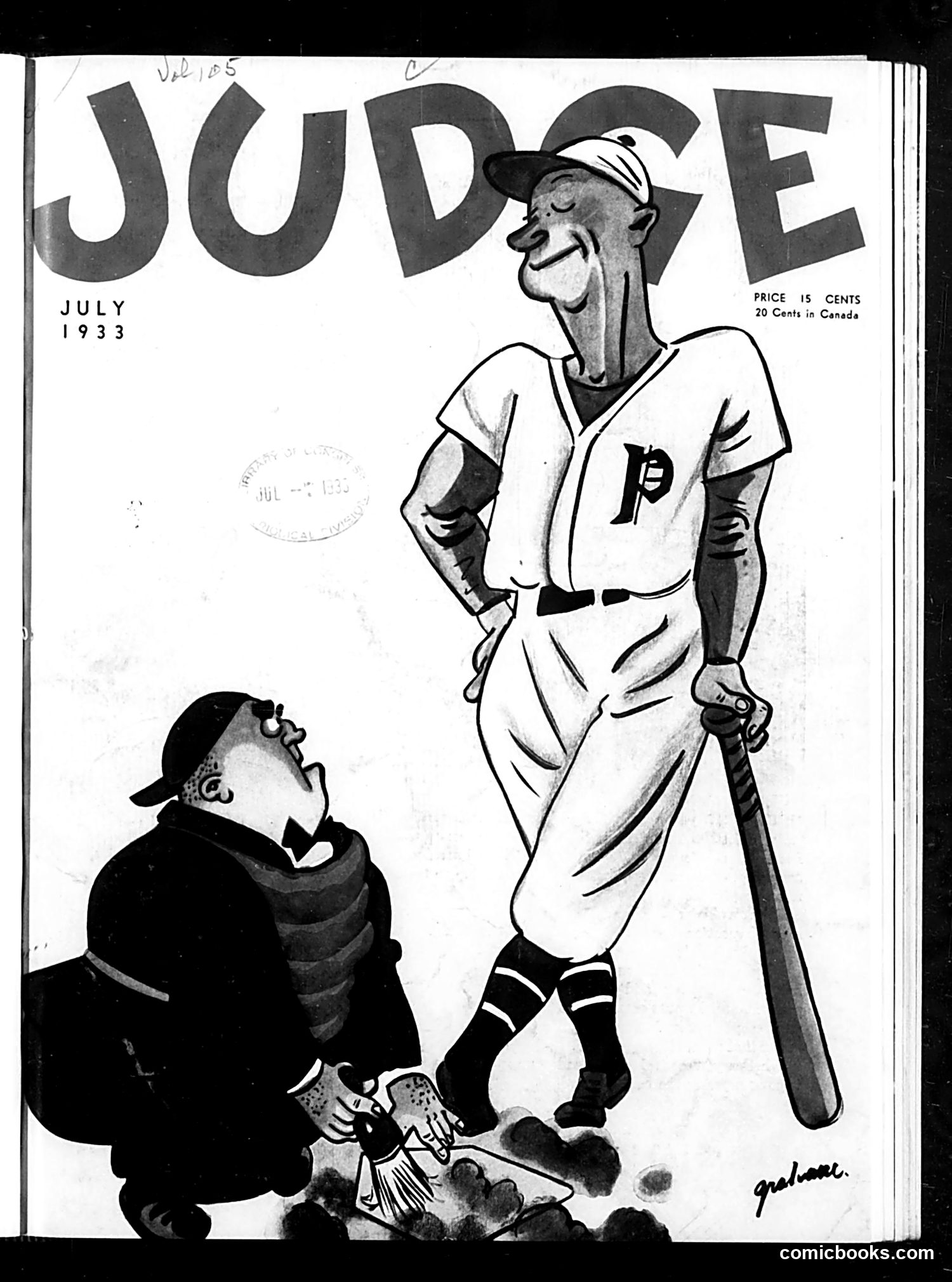 Judge — July 1933 — page 1: Judge, 1933-07