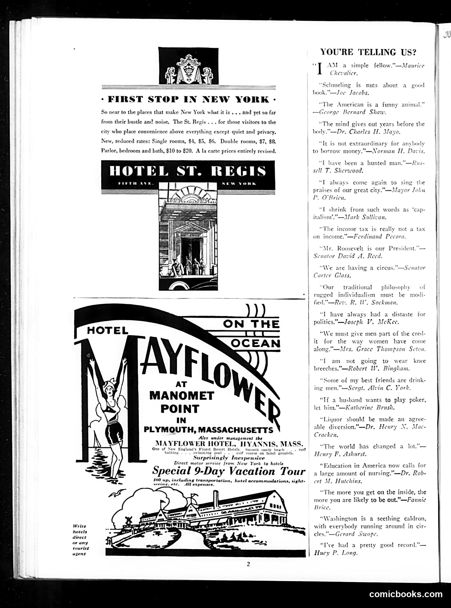 Judge — July 1933 — page 4: Judge, 1933-07