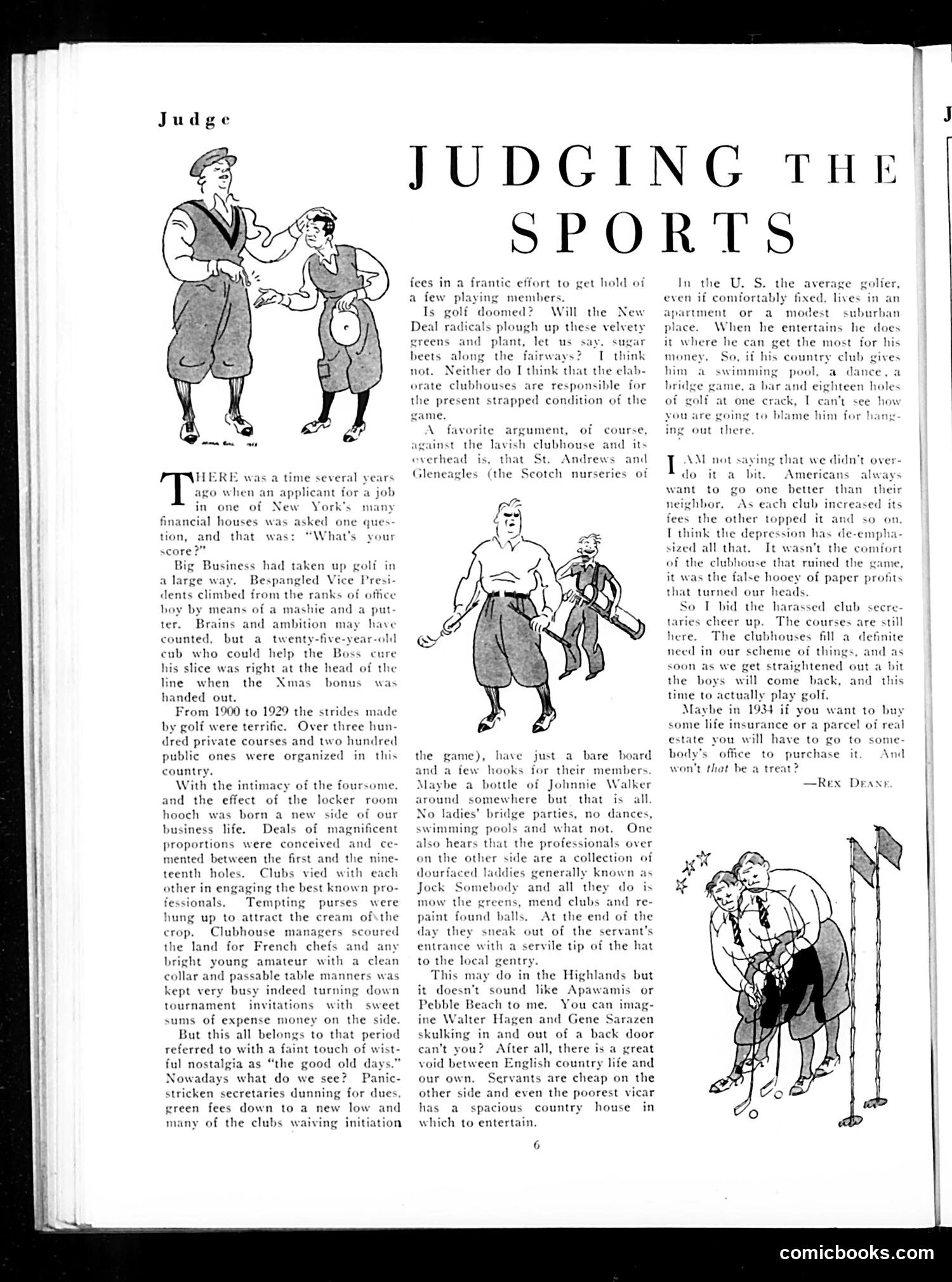 Judge — July 1933 — page 8: Judge, 1933-07