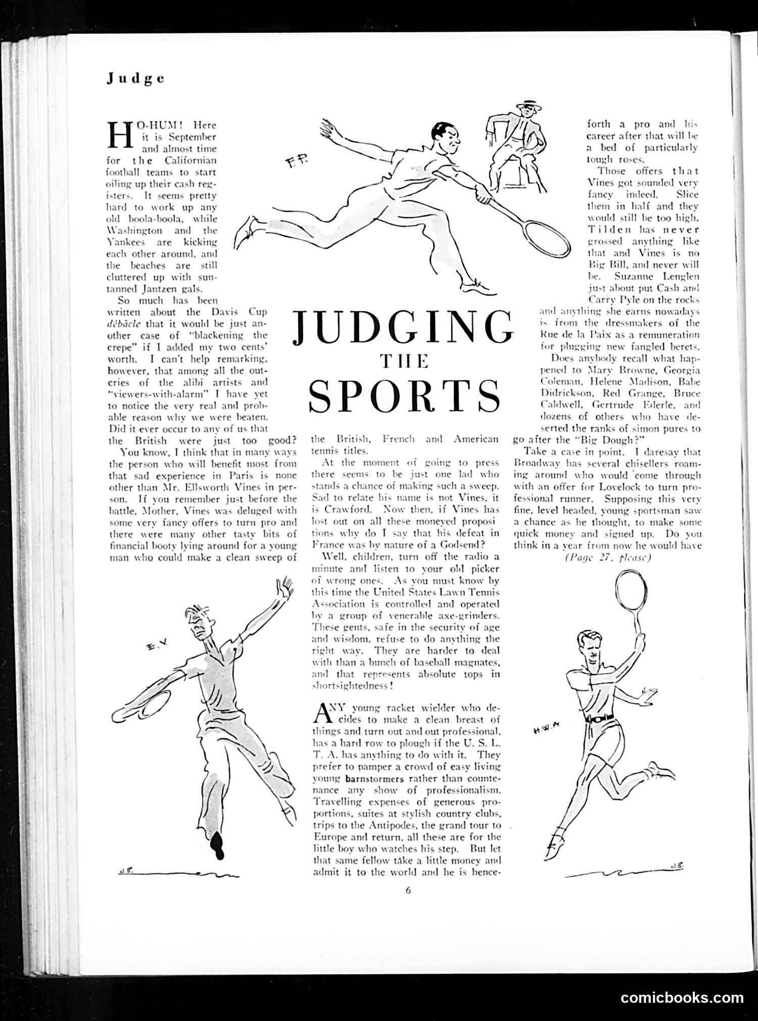 Judge — September 1933 — page 8: Judge, 1933-09