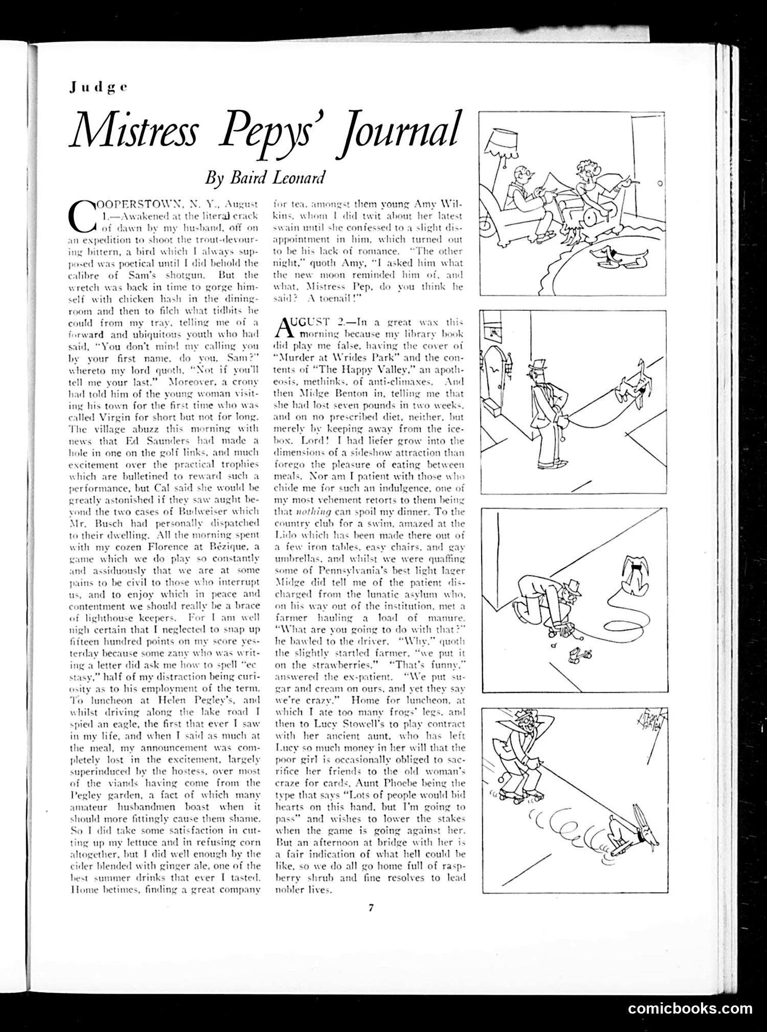 Judge — September 1933 — page 9: Judge, 1933-09
