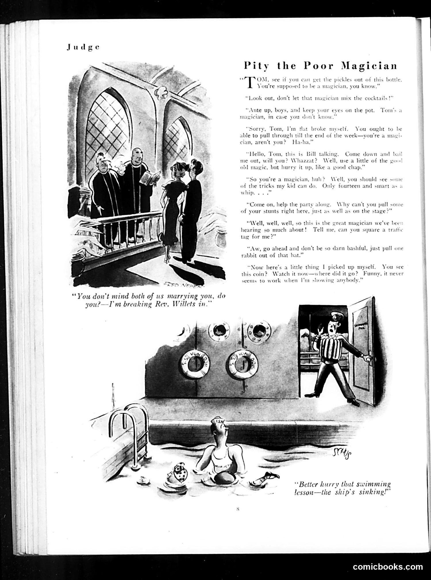 Judge — September 1933 — page 10: Judge, 1933-09