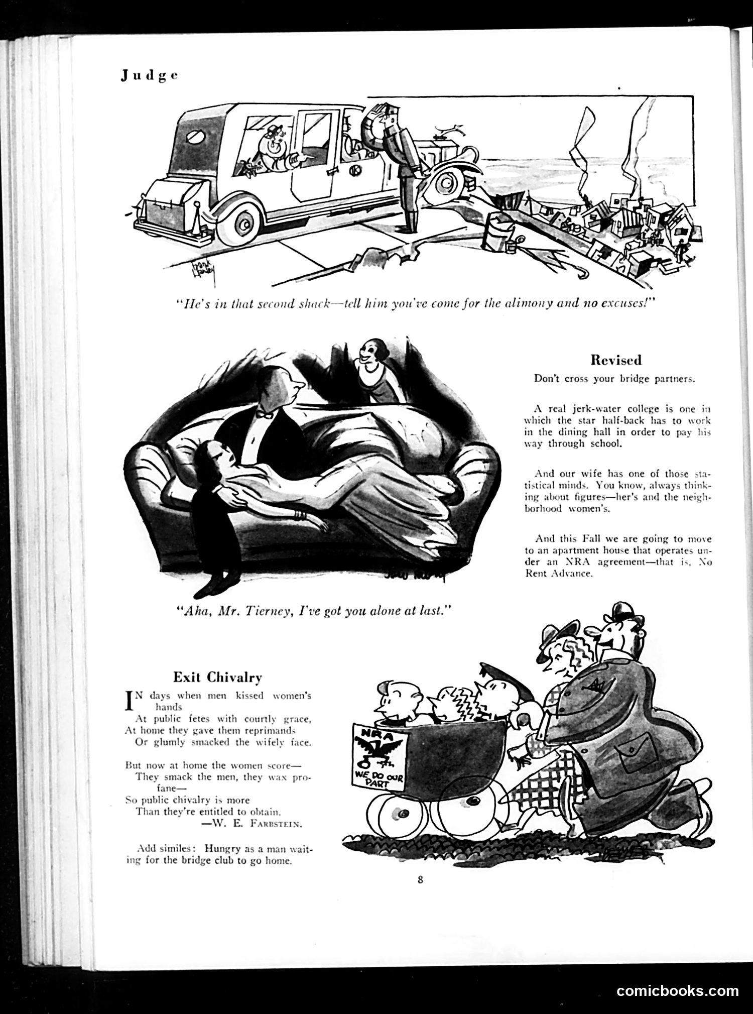 Judge — October 1933 — page 10: Judge, 1933-10