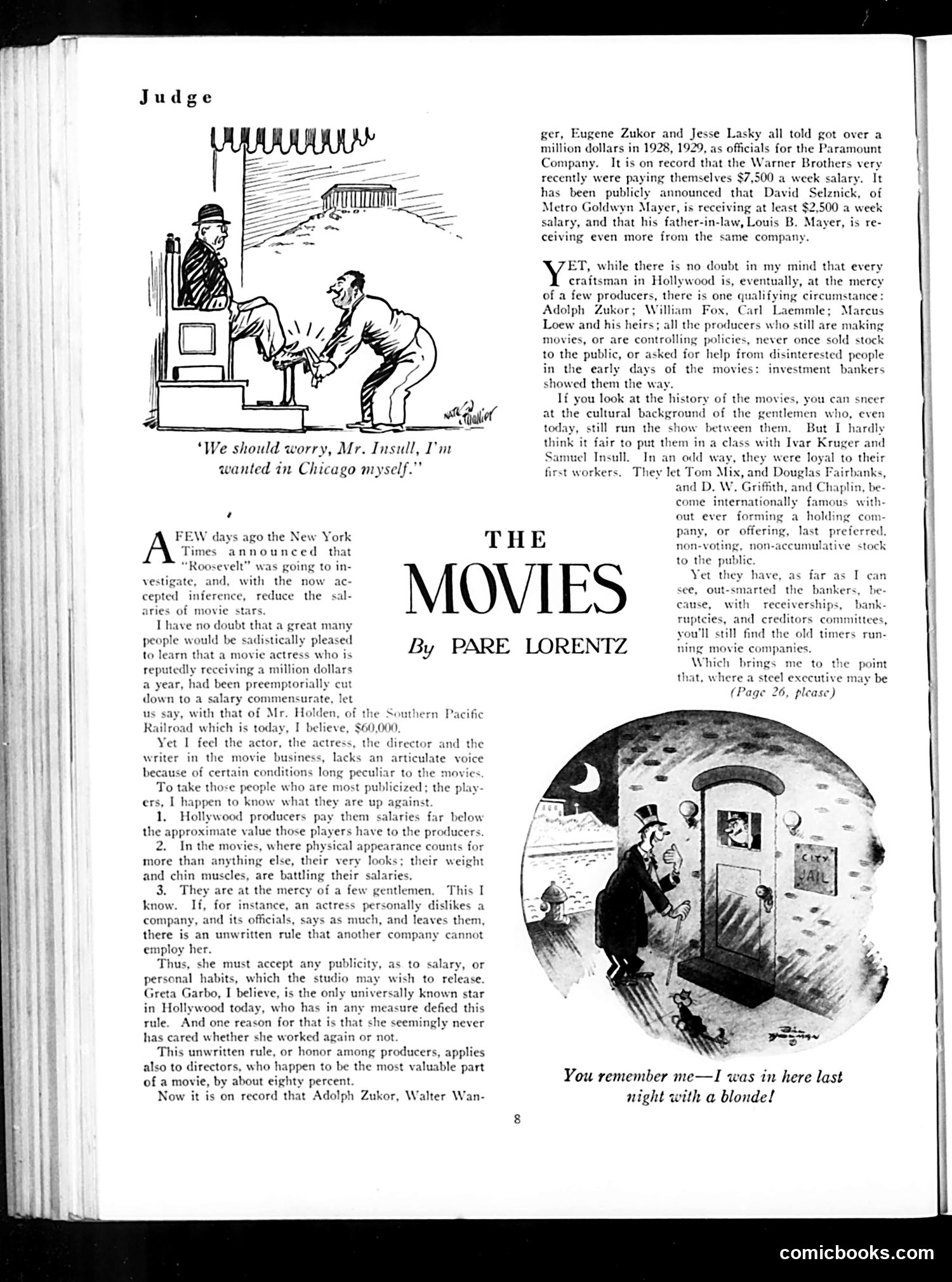 Judge — December 1933 — page 10: Judge, 1933-12