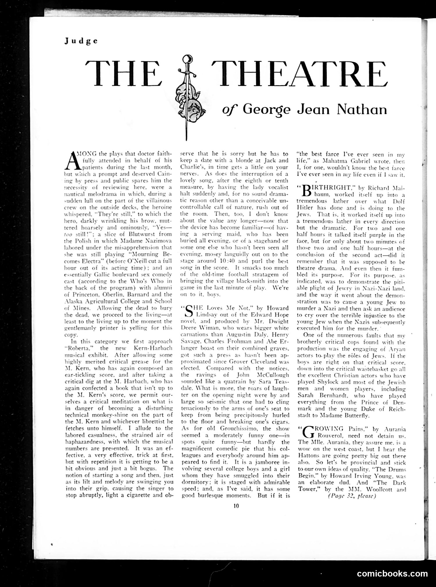 Judge — January 1934 — page 12: Judge, 1934-01