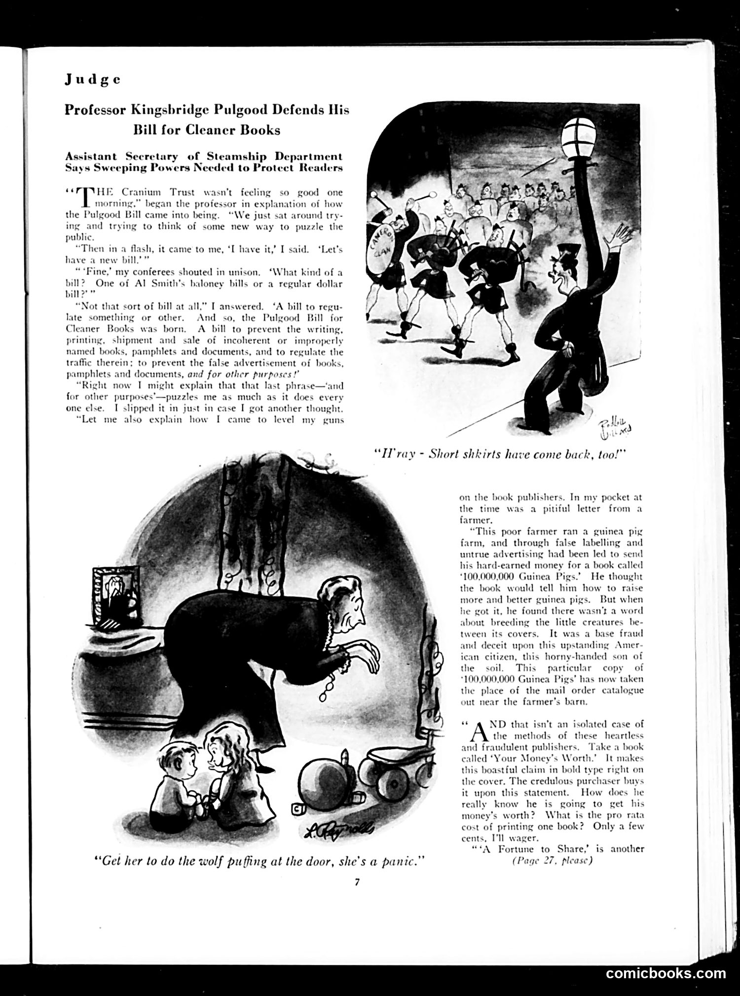 Judge — February 1934 — page 9: Judge, 1934-02