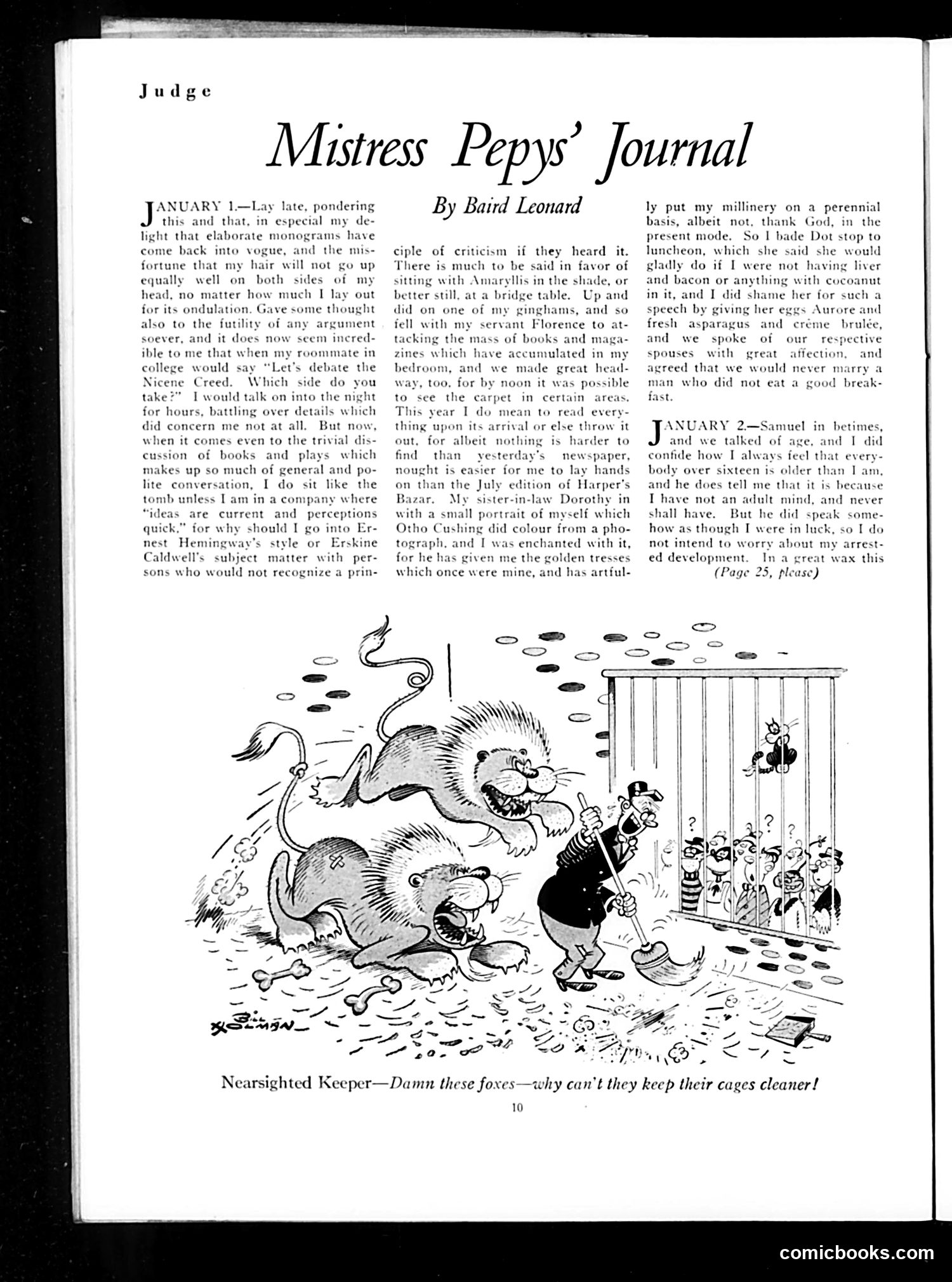 Judge — February 1934 — page 12: Judge, 1934-02