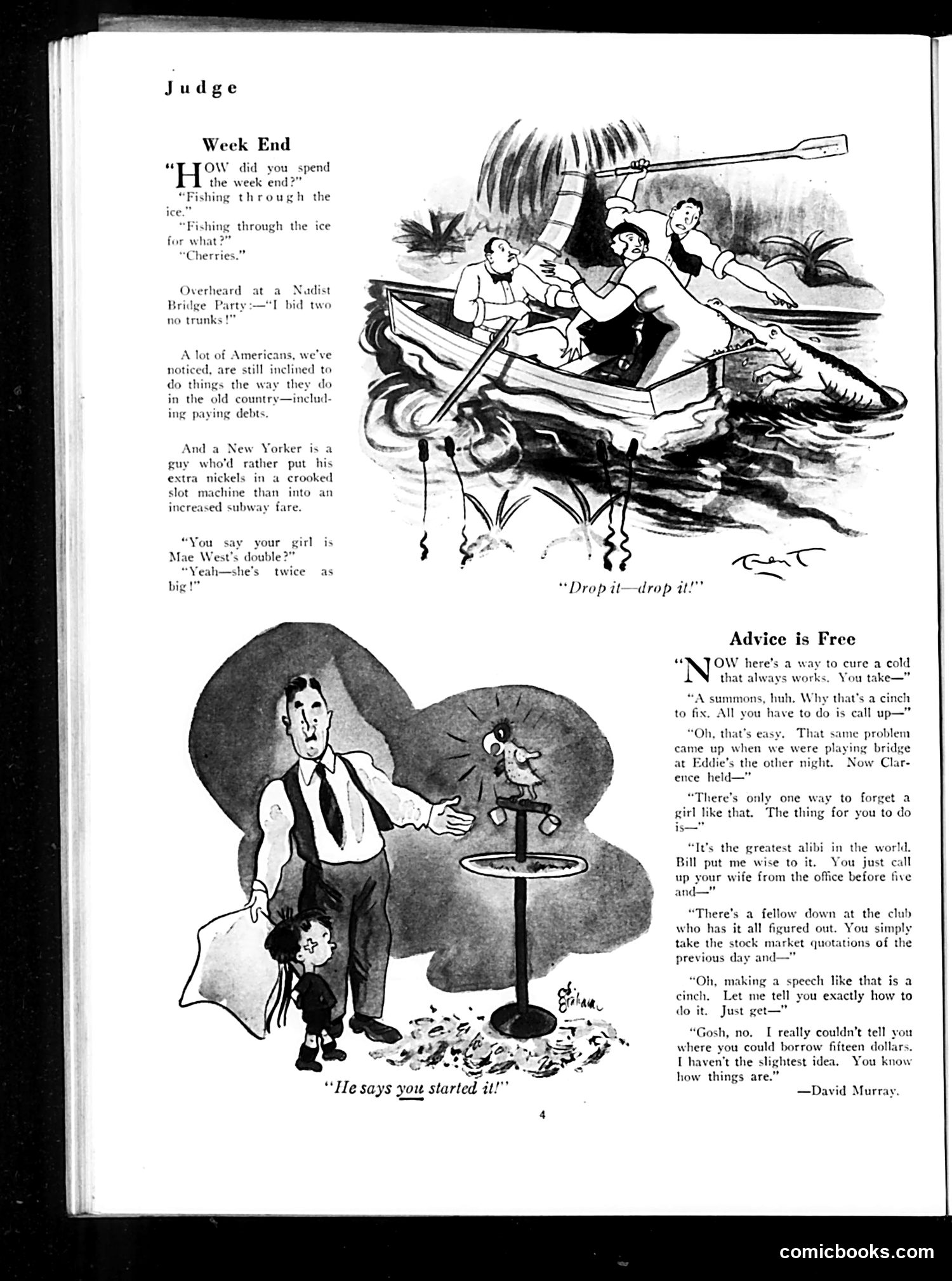Judge — April 1934 — page 6: Judge, 1934-04