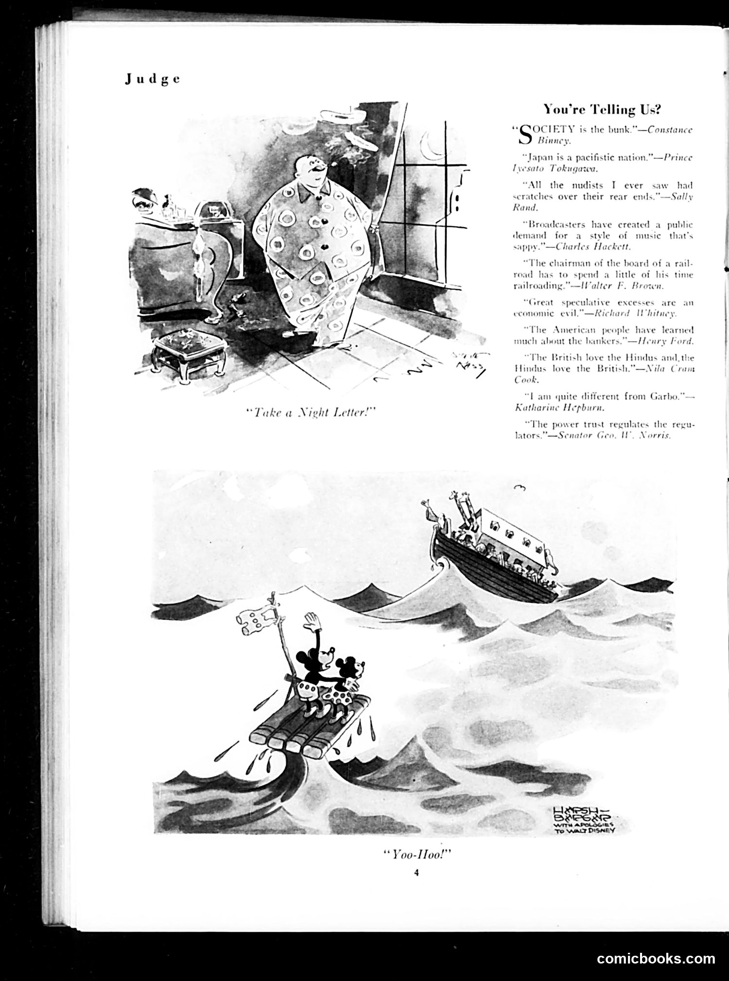 Judge — June 1934 — page 6: Judge, 1934-06
