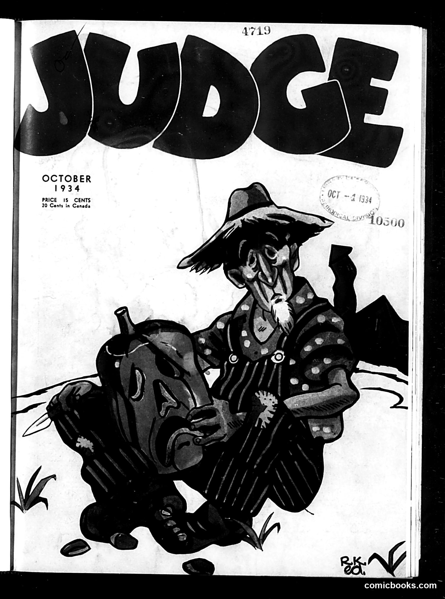 Judge — October 1934 — page 1: Judge, 1934-10