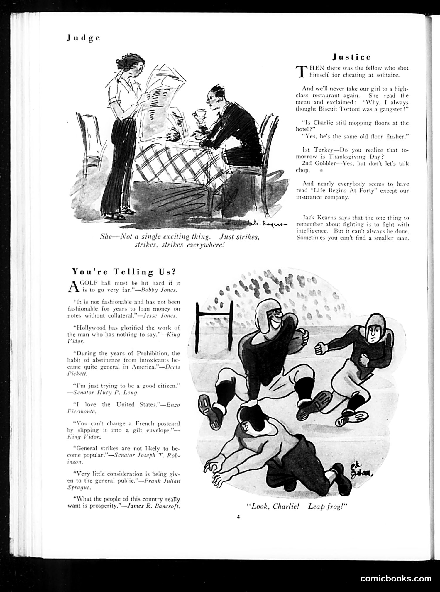Judge — October 1934 — page 6: Judge, 1934-10