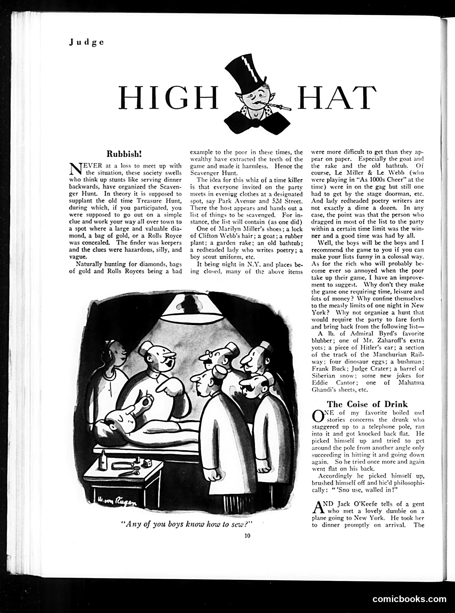 Judge — October 1934 — page 12: Judge, 1934-10