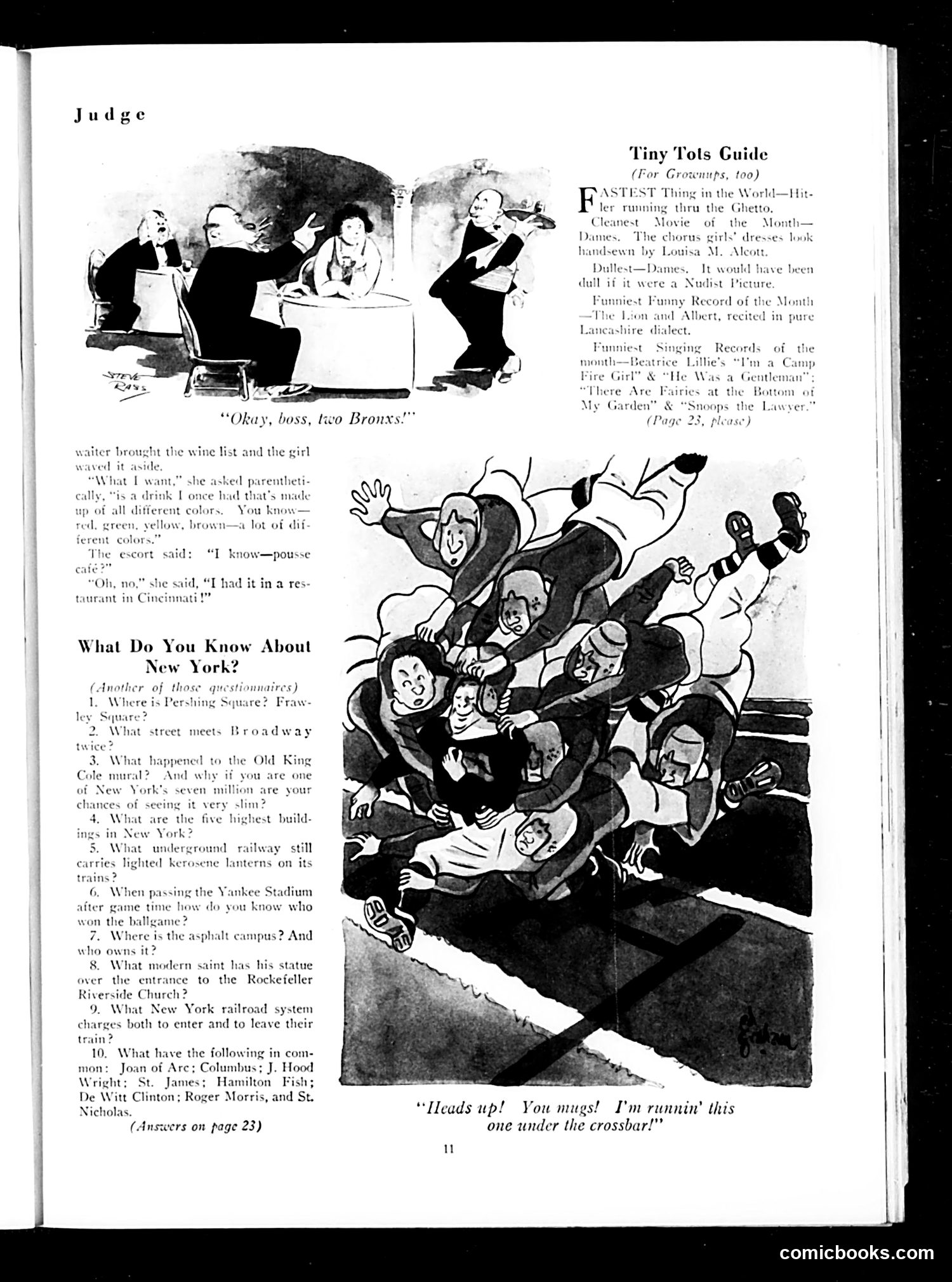 Judge — October 1934 — page 13: Judge, 1934-10