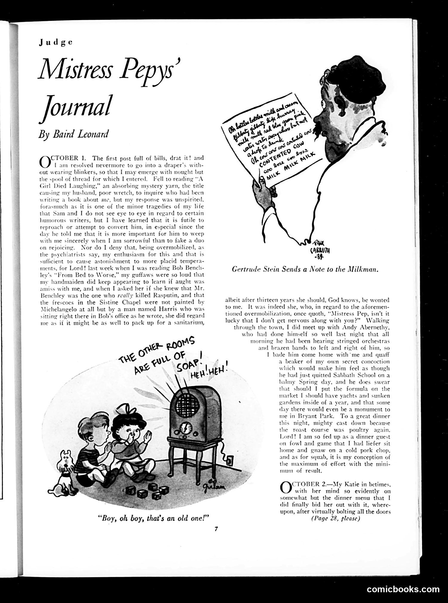 Judge — December 1934 — page 9: Judge, 1934-12