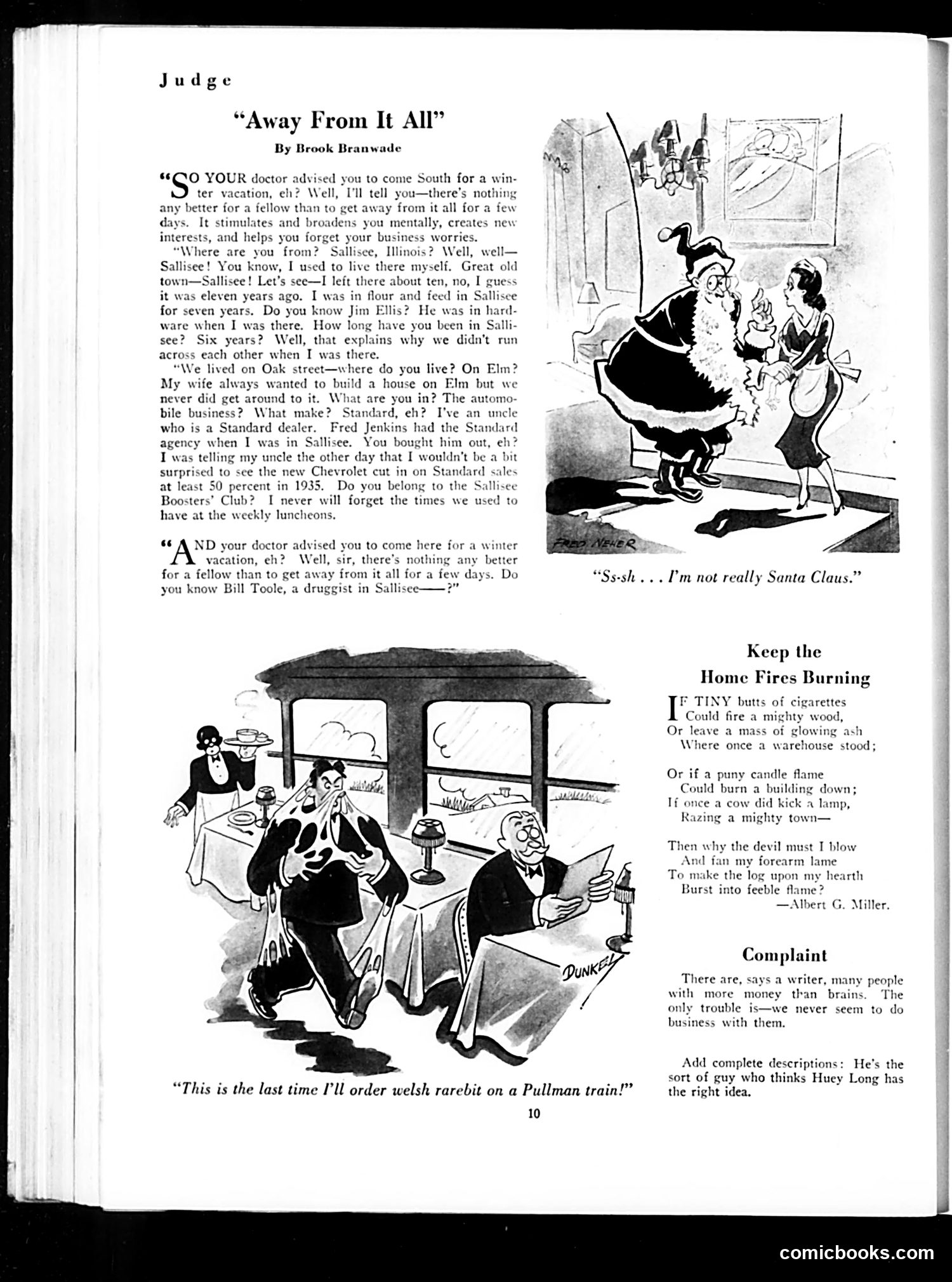 Judge — December 1934 — page 12: Judge, 1934-12