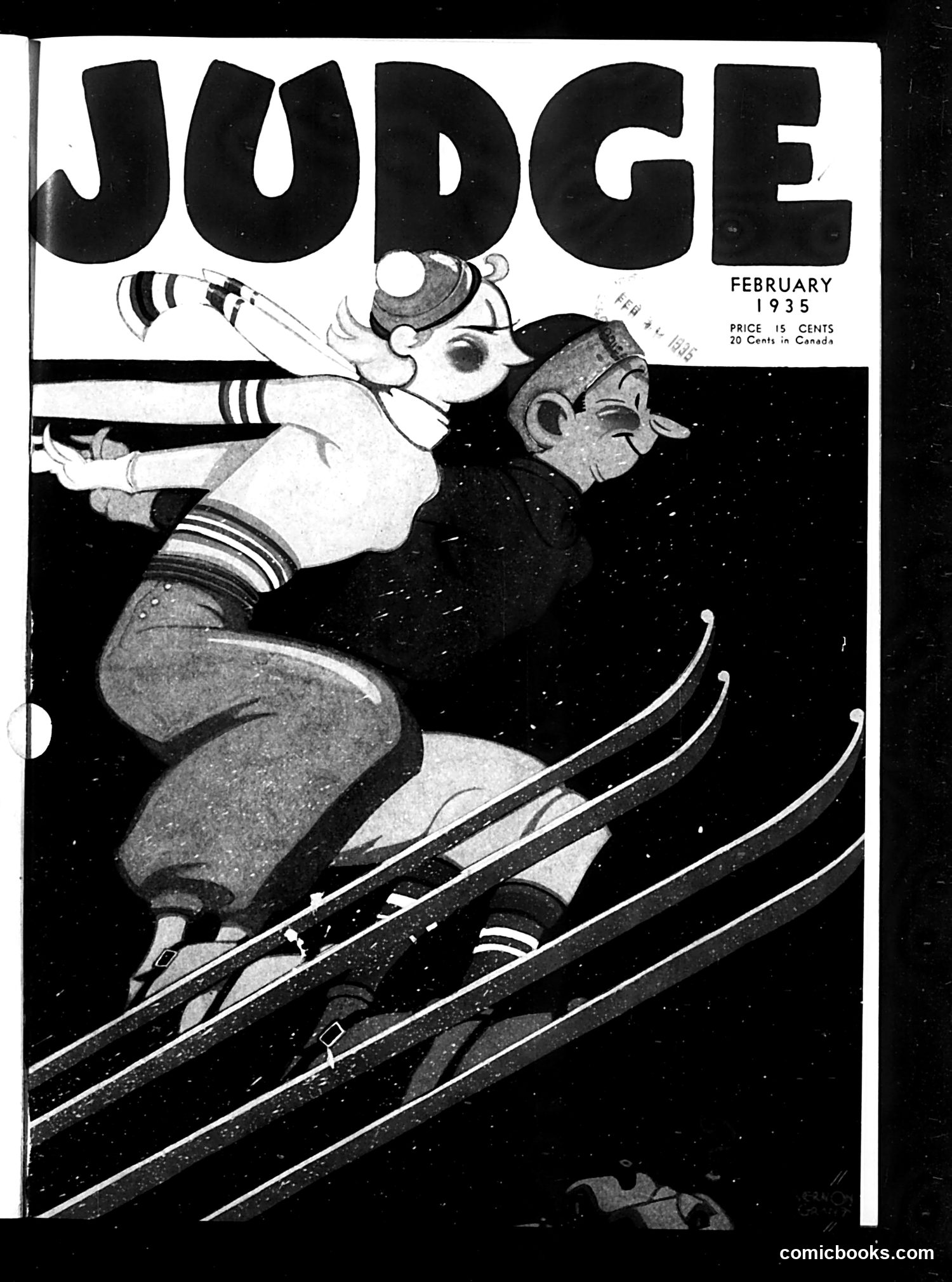Judge — February 1935 — page 1: Judge, 1935-02