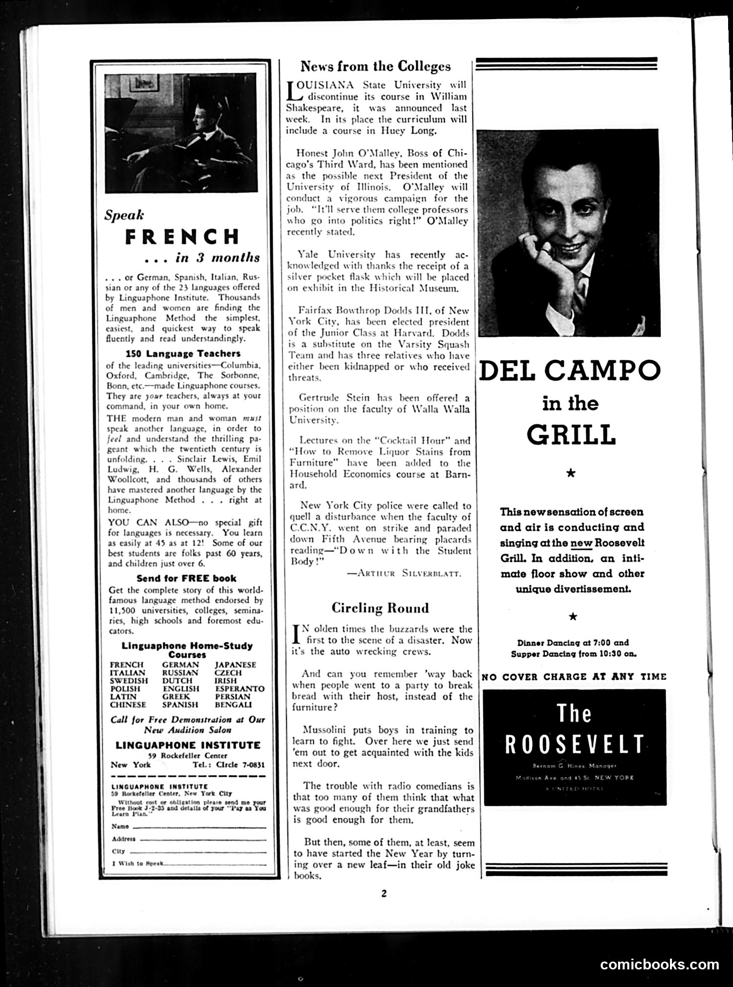 Judge — February 1935 — page 4: Judge, 1935-02