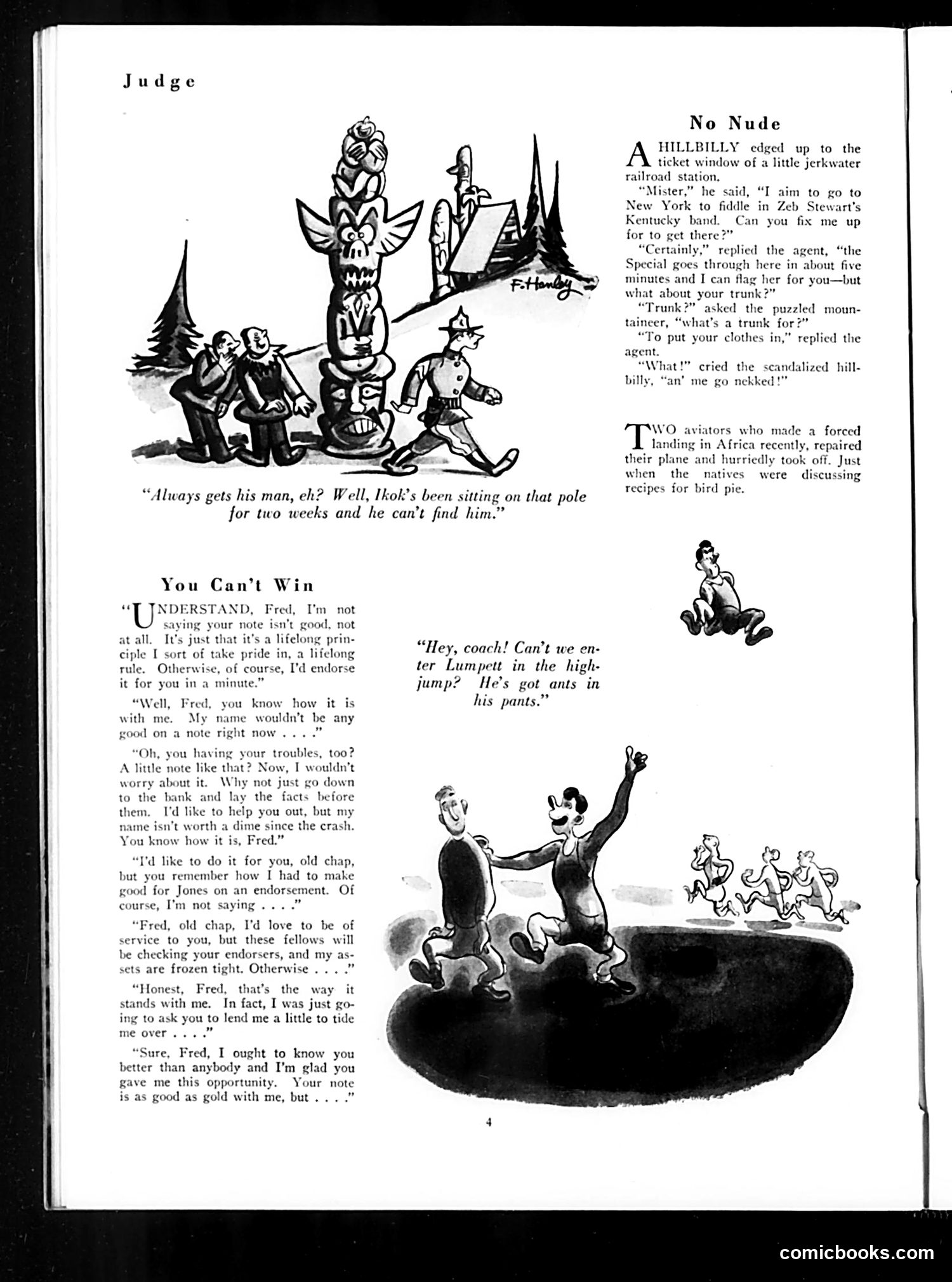 Judge — February 1935 — page 6: Judge, 1935-02