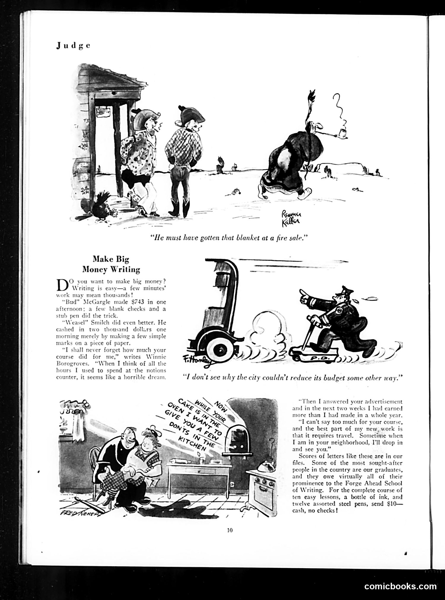 Judge — February 1935 — page 12: Judge, 1935-02