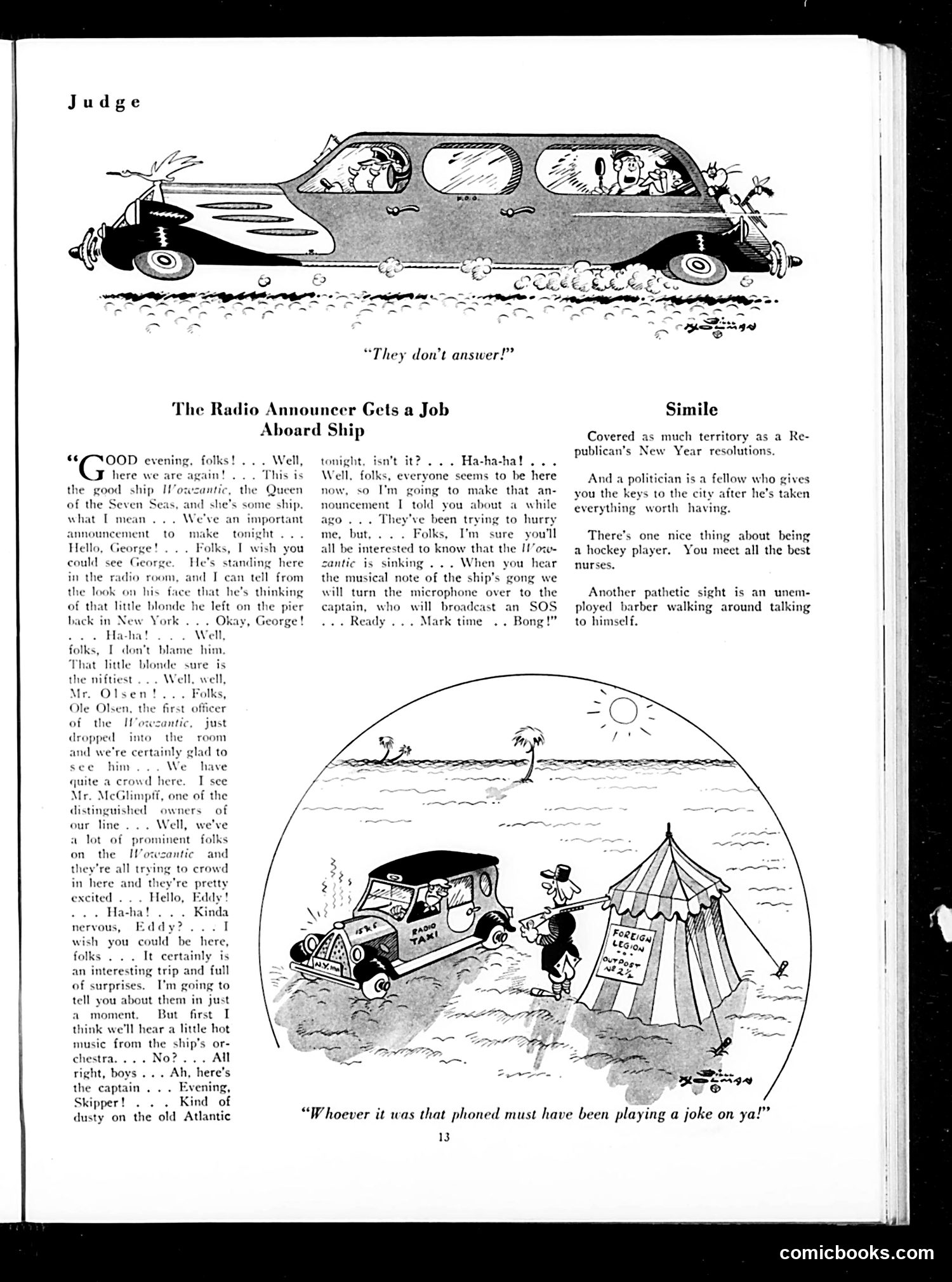 Judge — February 1935 — page 15: Judge, 1935-02
