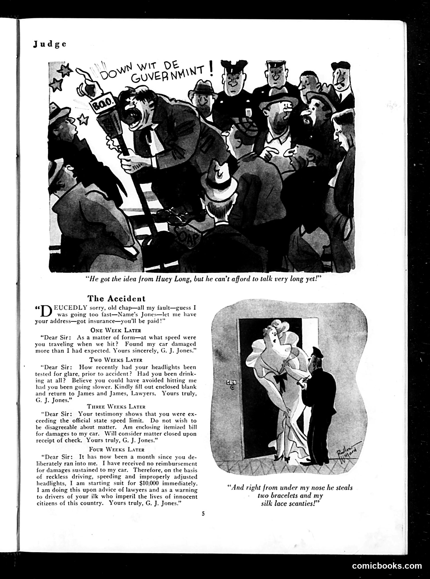 Judge — May 1935 — page 7: Judge, 1935-05