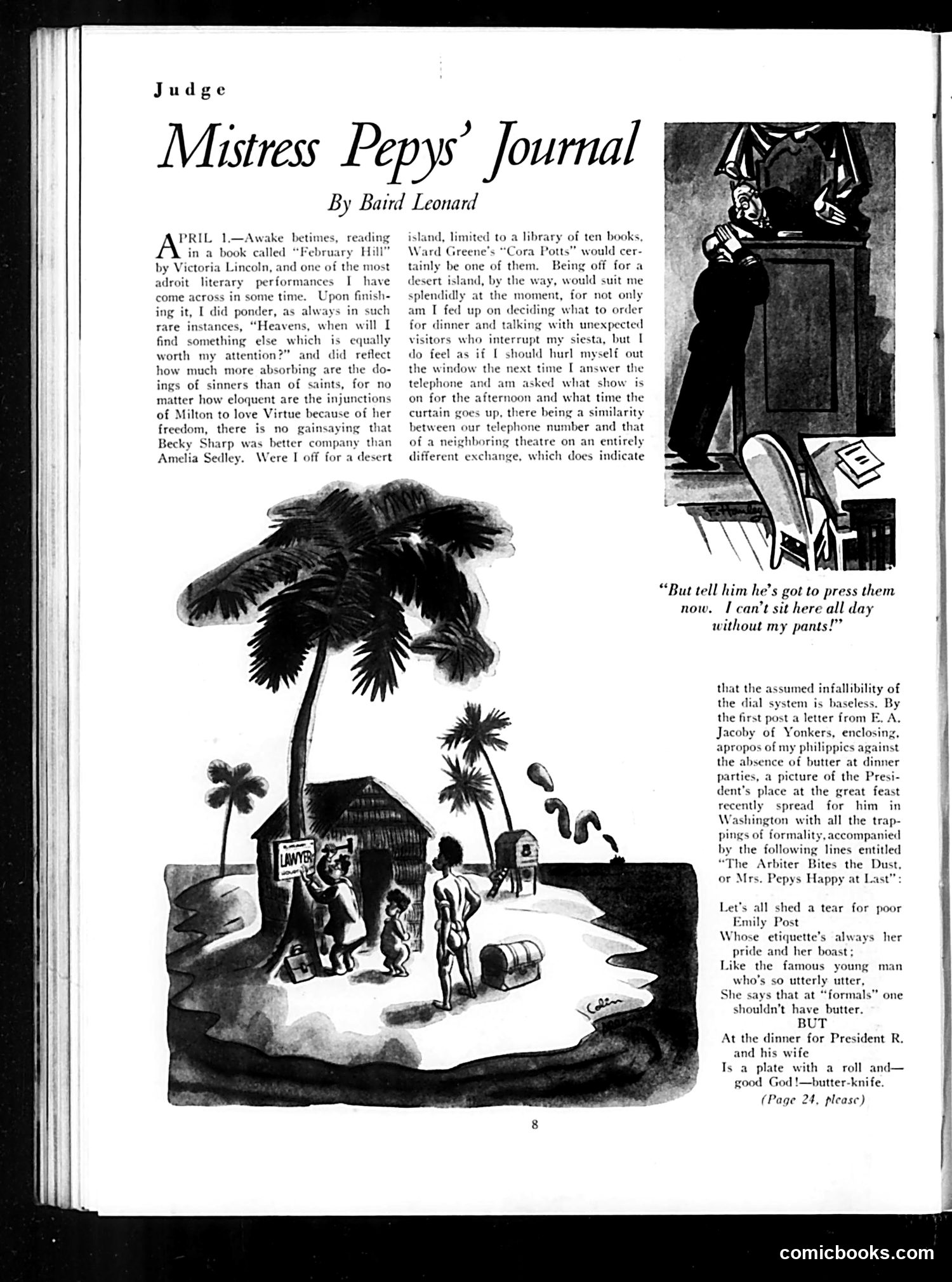 Judge — May 1935 — page 10: Judge, 1935-05