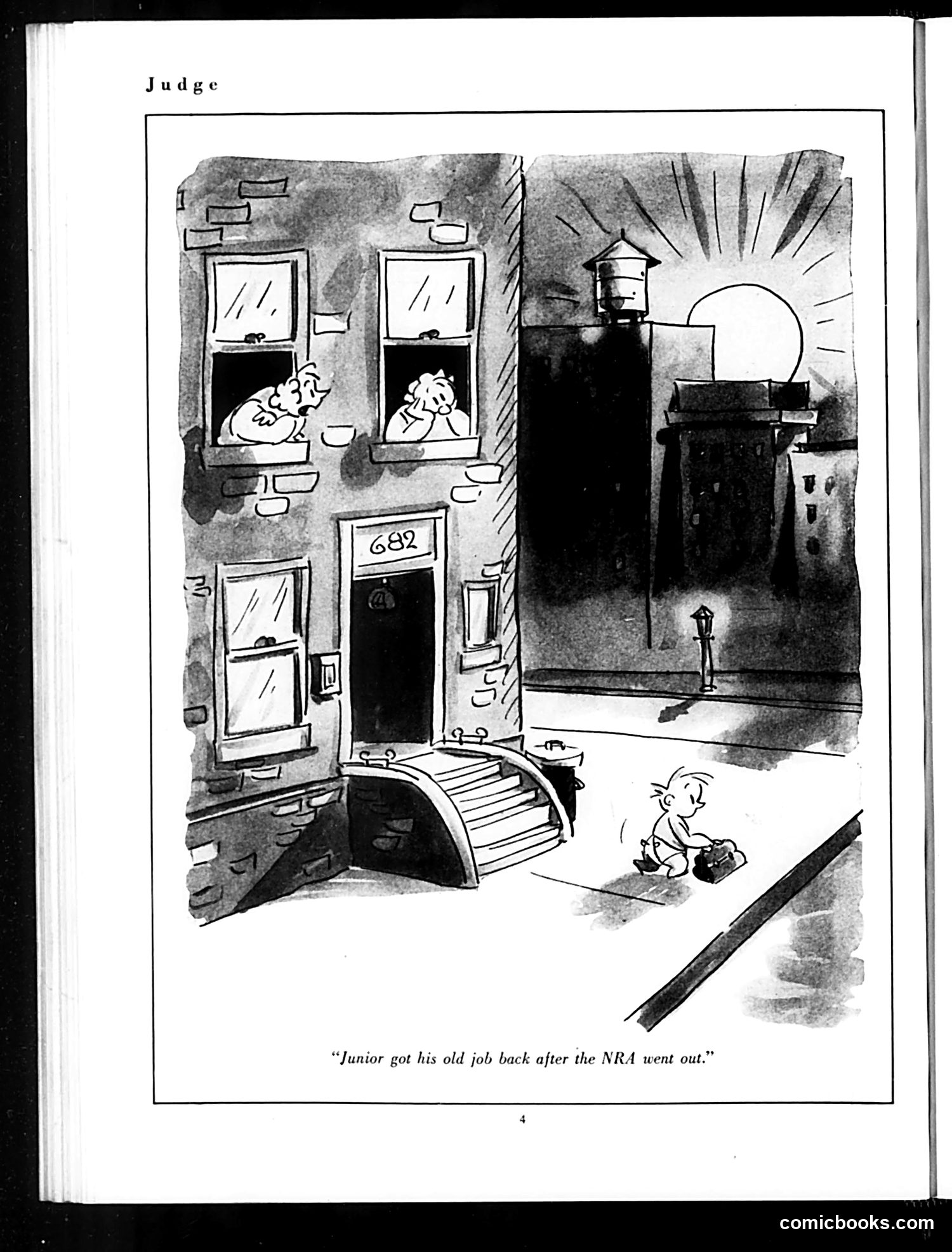 Judge — August 1935 — page 6: Judge, 1935-08