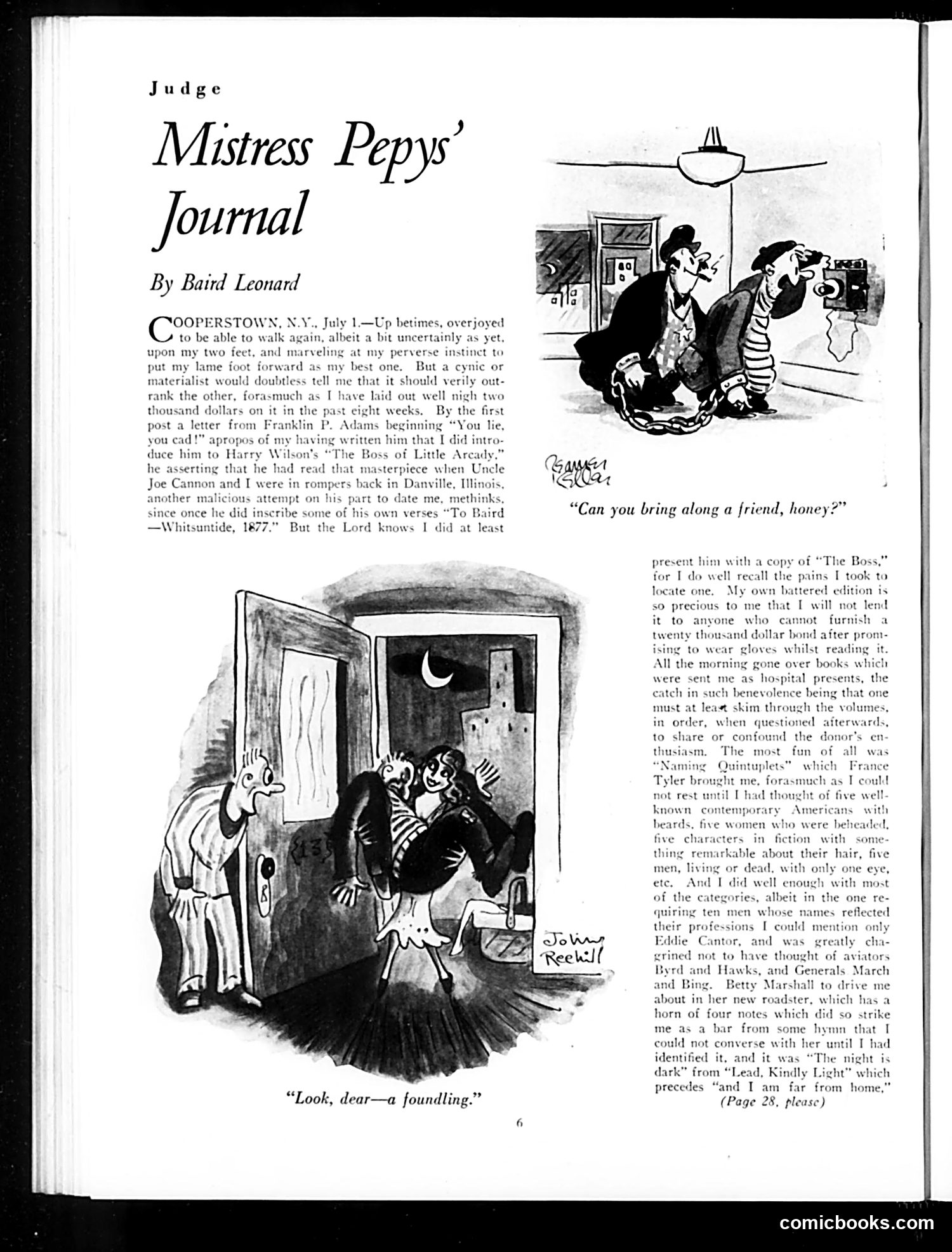 Judge — August 1935 — page 8: Judge, 1935-08