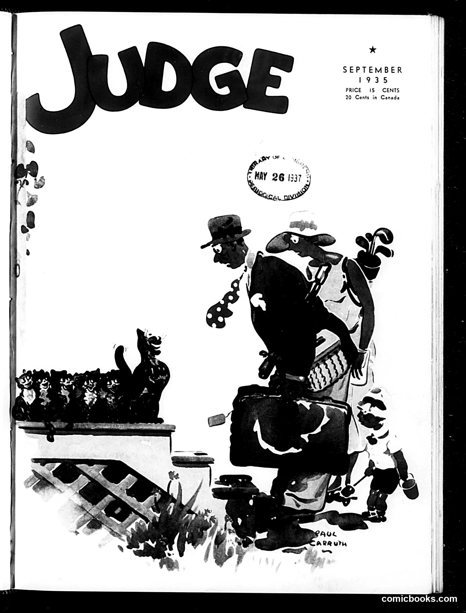 Judge — September 1935 — page 1: Judge, 1935-09