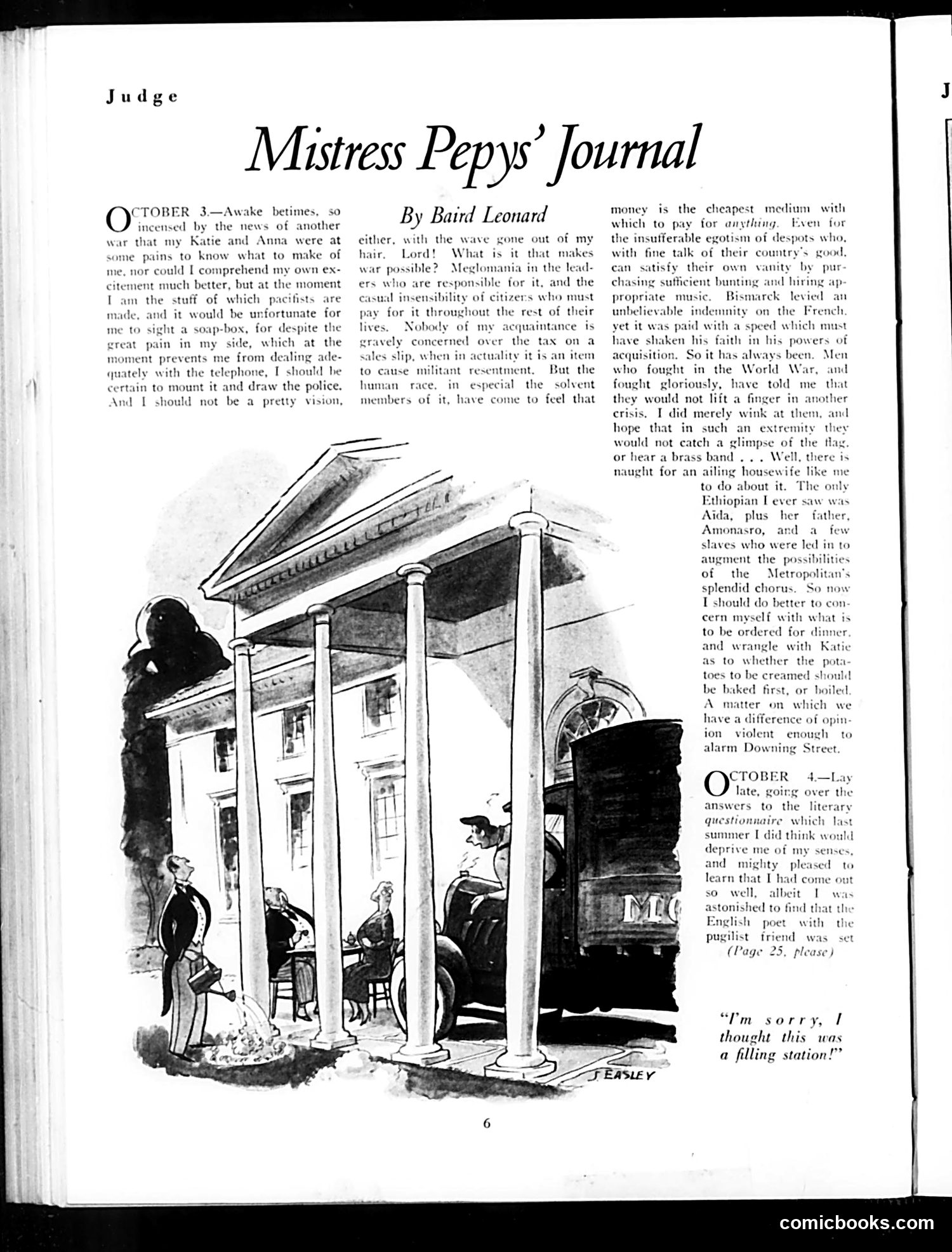 Judge — November 1935 — page 8: Judge, 1935-11