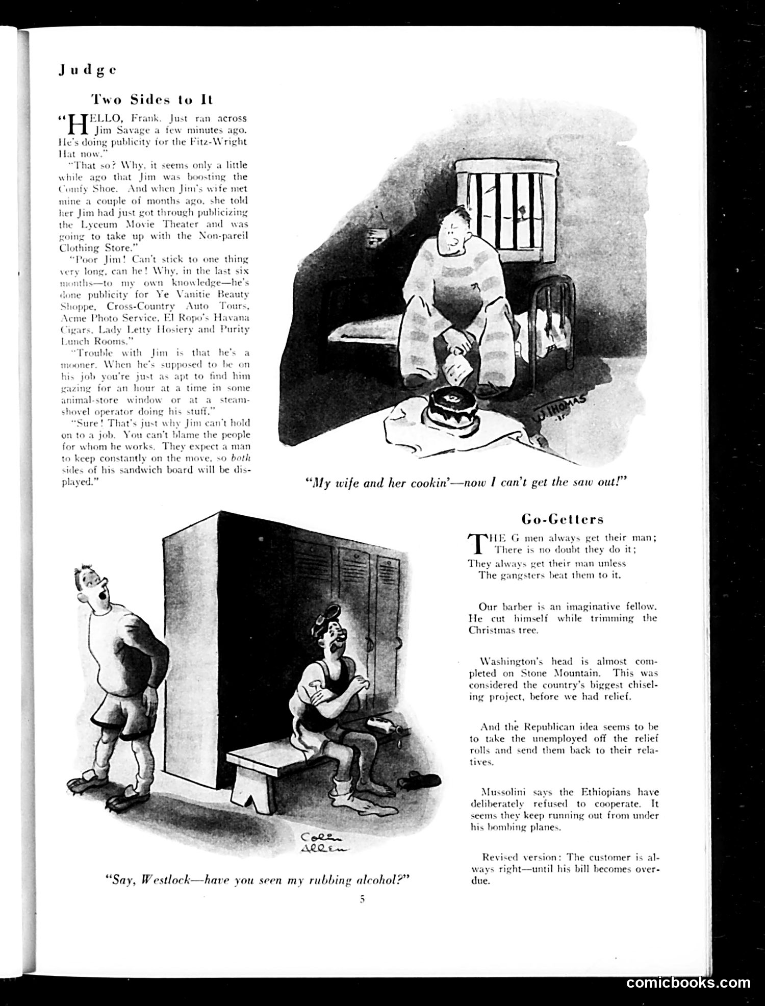 Judge — December 1935 — page 7: Judge, 1935-12