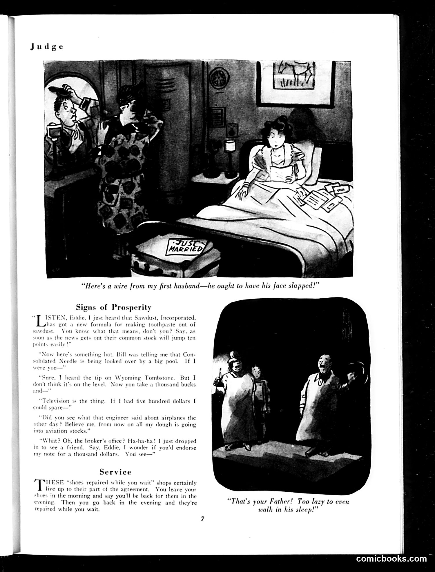 Judge — December 1935 — page 9: Judge, 1935-12
