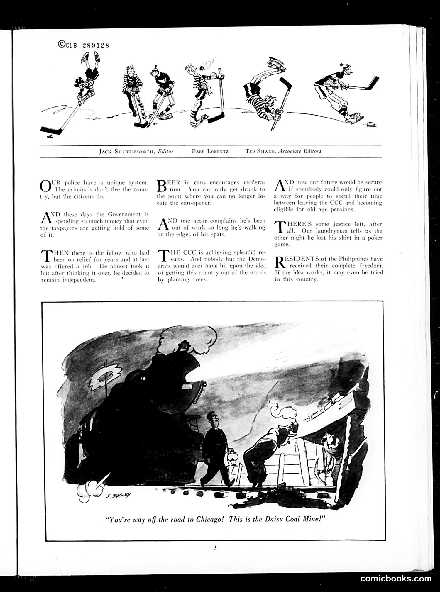 Judge — February 1936 — page 5: Judge, 1936-02