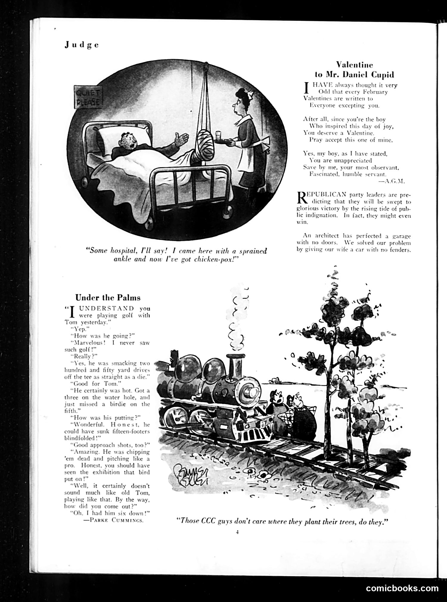 Judge — February 1936 — page 6: Judge, 1936-02
