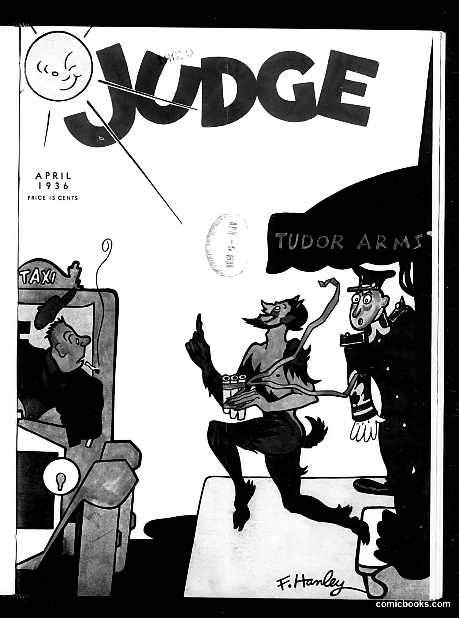 Judge — April 1936 — page 1: Judge, 1936-04