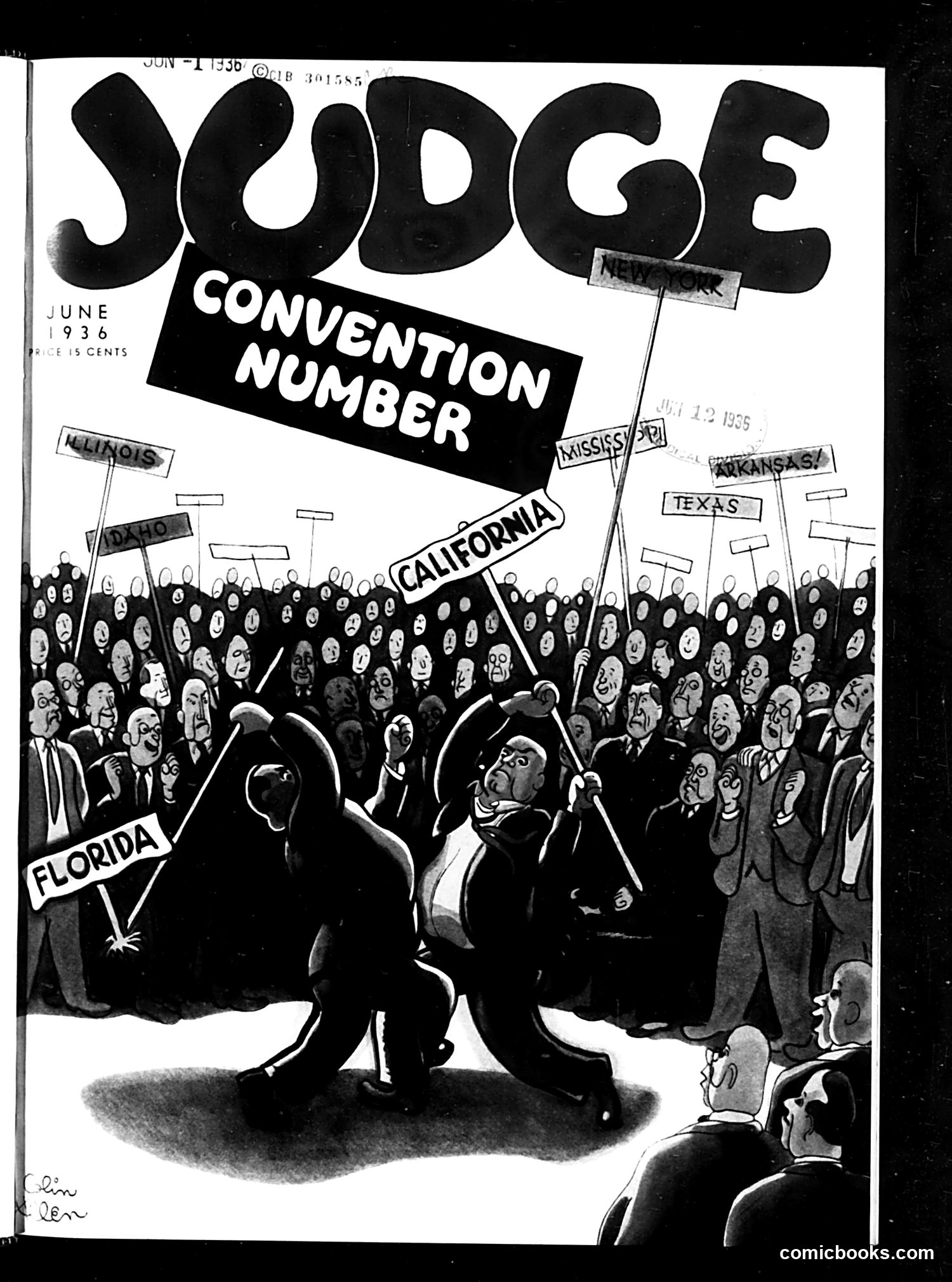Judge — June 1936 — page 1: Judge, 1936-06