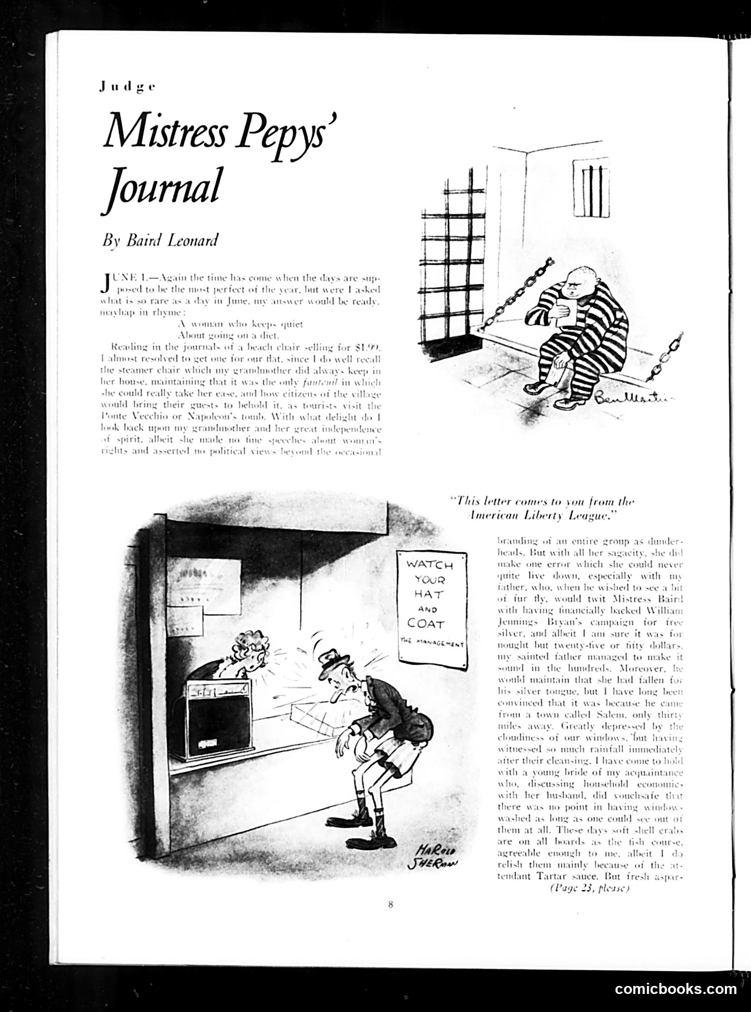 Judge — July 1936 — page 10: Judge, 1936-07